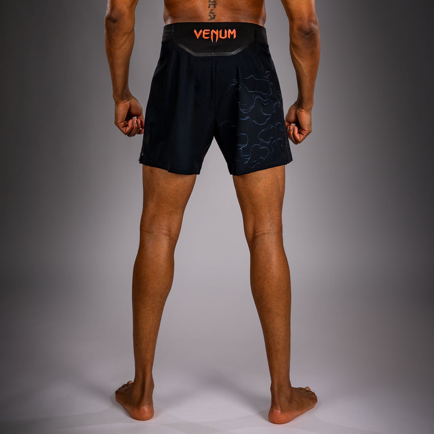 Venum Thunder Dragon Fightshorts - Black/Grey/Copper
