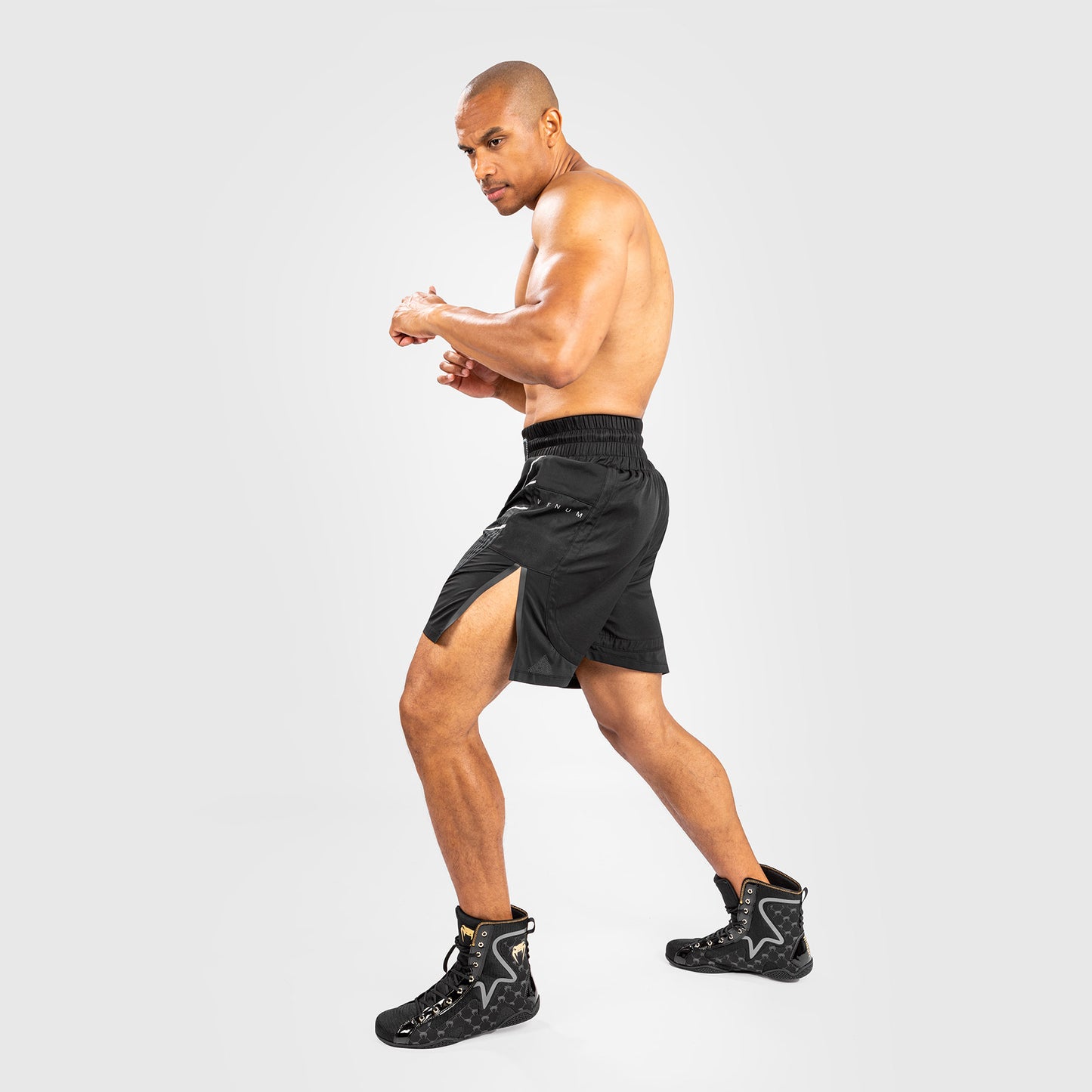 Venum Biomecha Boxing Short - Black/Grey