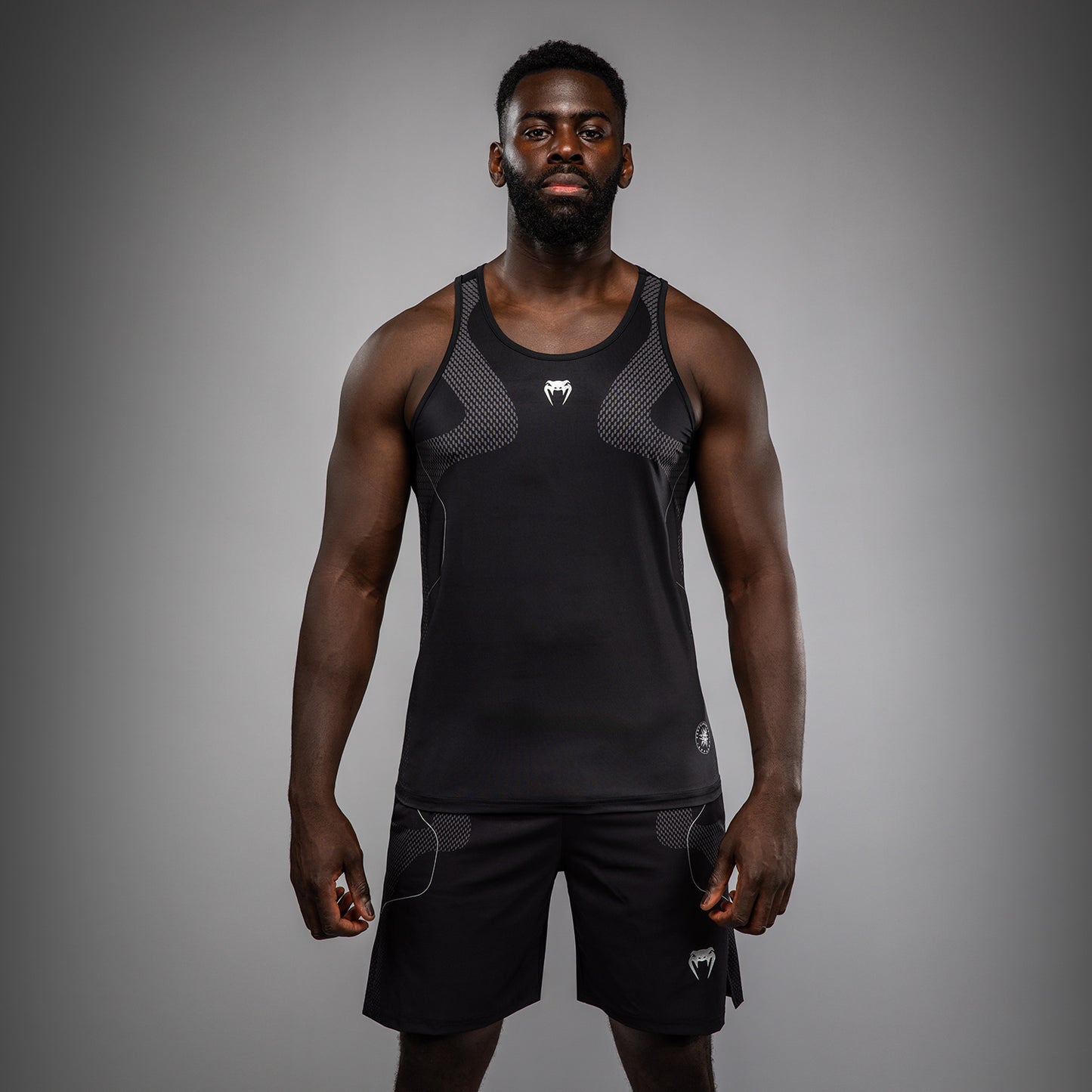 Venum Nexus Dry-Tech Tank Top - Black/Silver