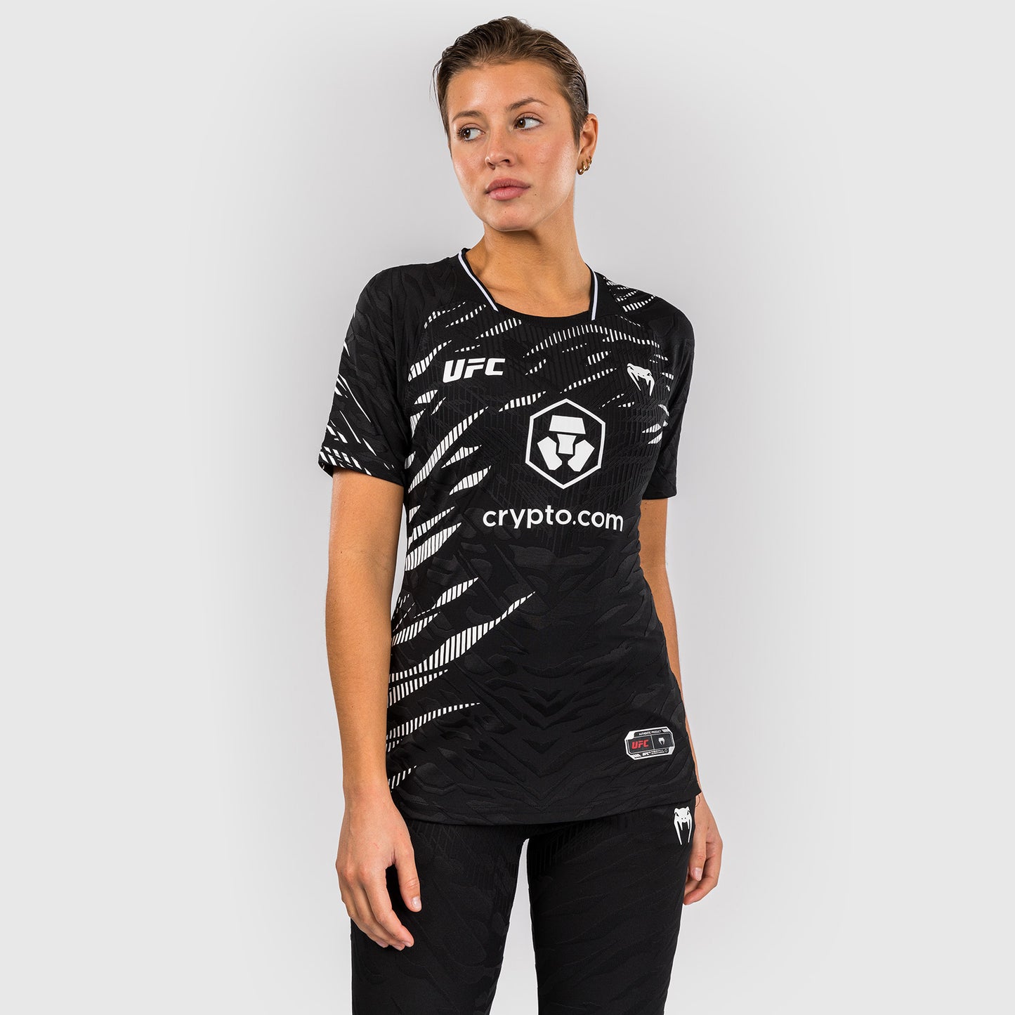 UFC Fusion by Venum Personalized Authentic Fight Night Women's Walkout Jersey - Black