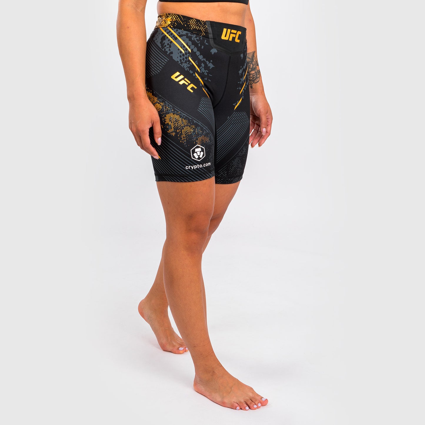 UFC Adrenaline by Venum Authentic Fight Night Women’s Vale Tudo Short - Long Fit - Champion
