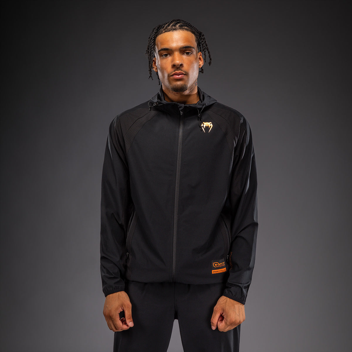 Venum G-Fit Revolution Track Jacket - Black/Copper