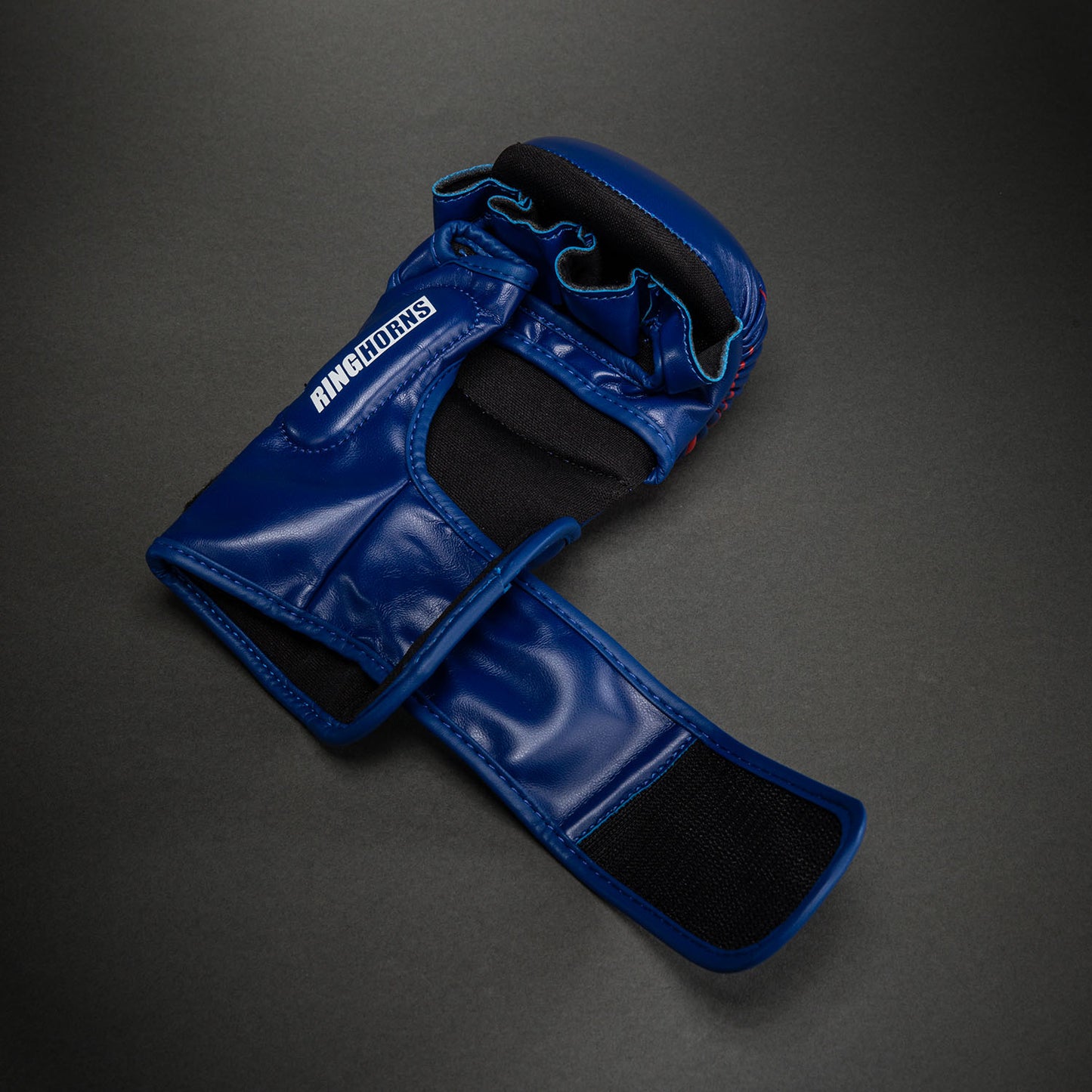 Ringhorns Charger by Venum MMA Sparring Gloves - Navy Blue/Red