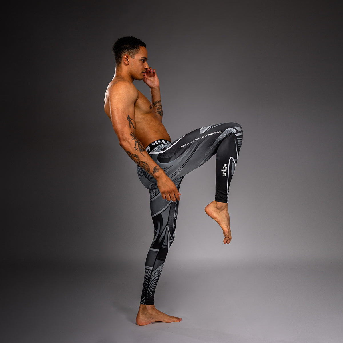 Venum Crimson Viper 2.0 Spats - Black/Grey