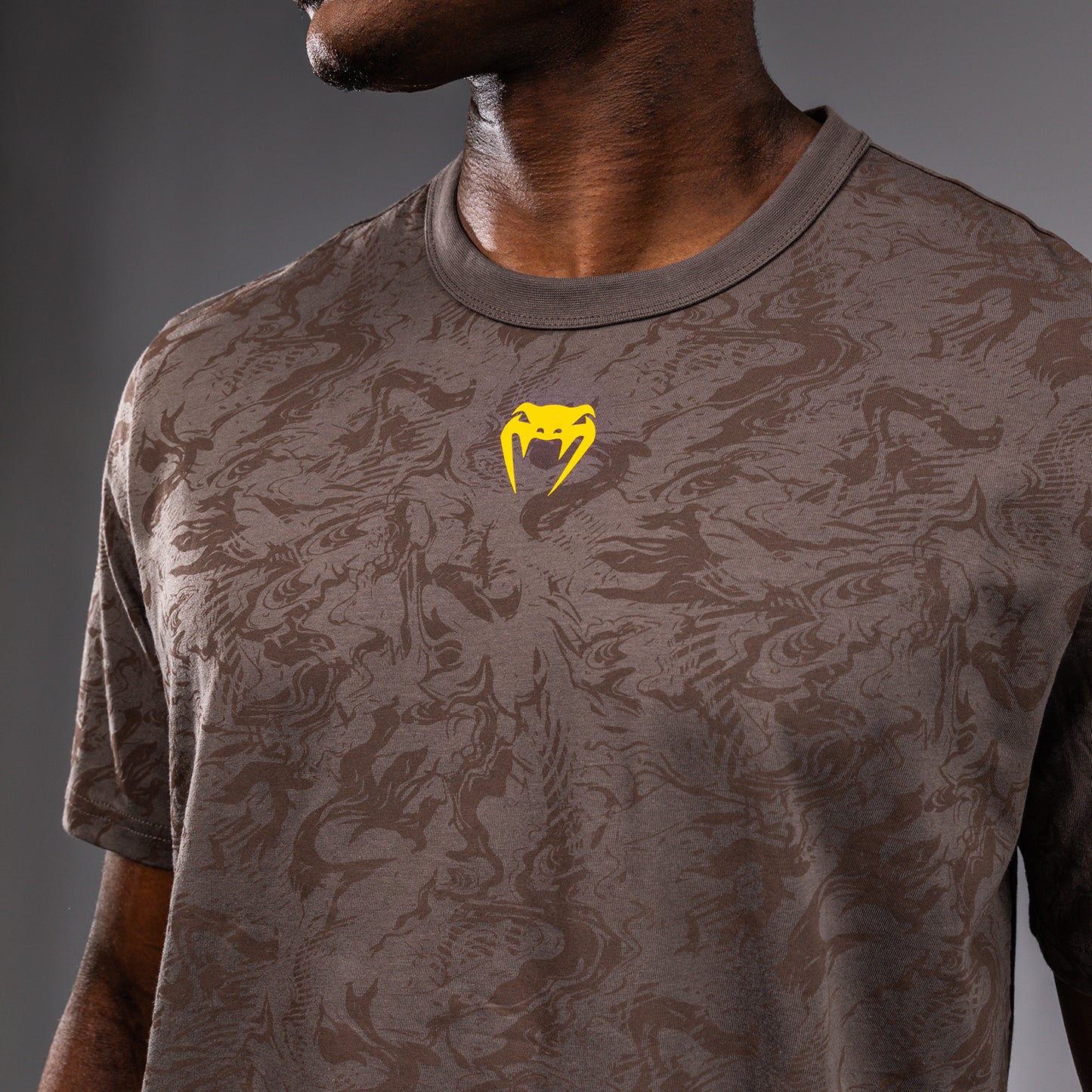 UFC Fusion by Venum Fight Week Men’s Short Sleeve T-Shirt - Earthen Brown