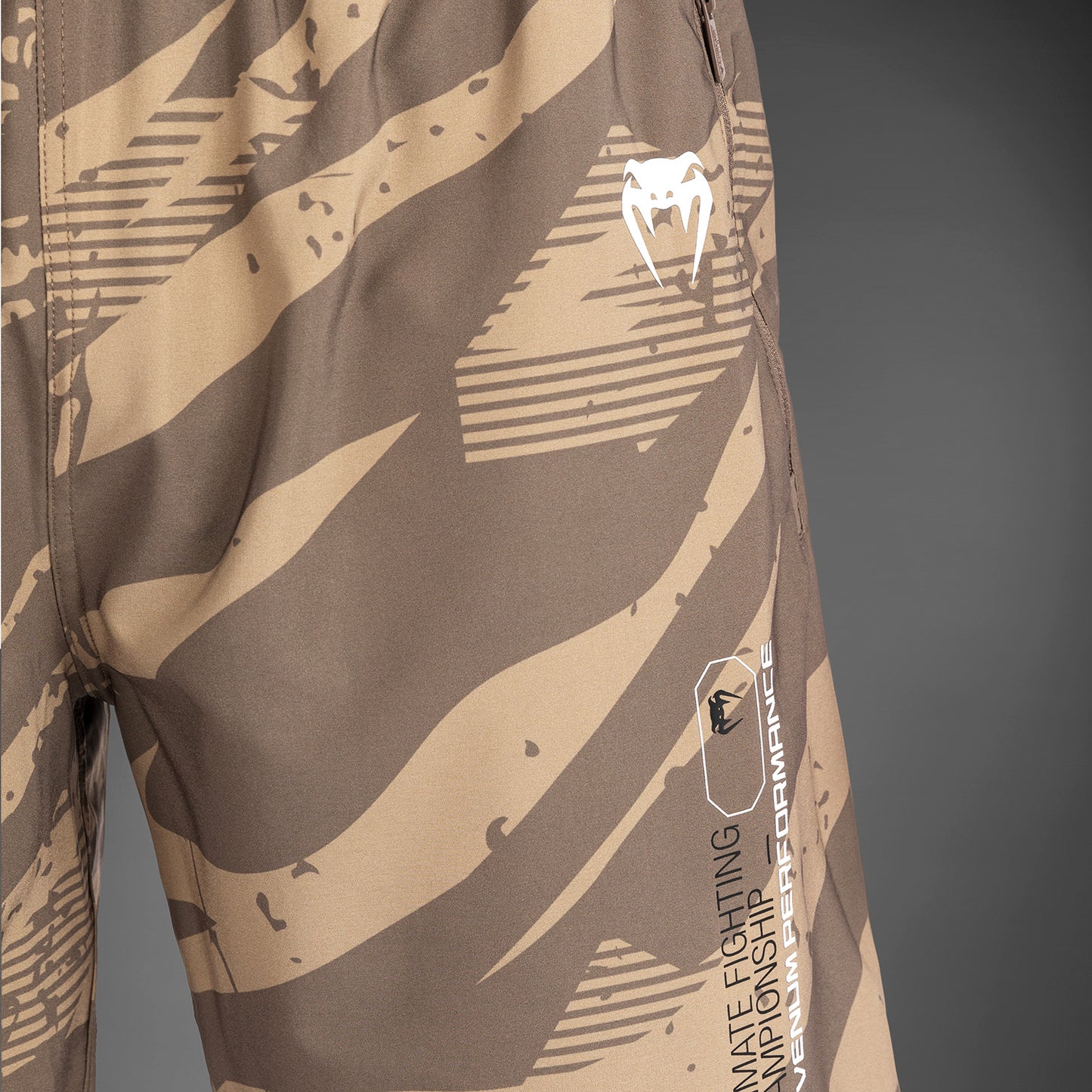 UFC Adrenaline by Venum Fight Week Performance Men’s Shorts - Desert Camo