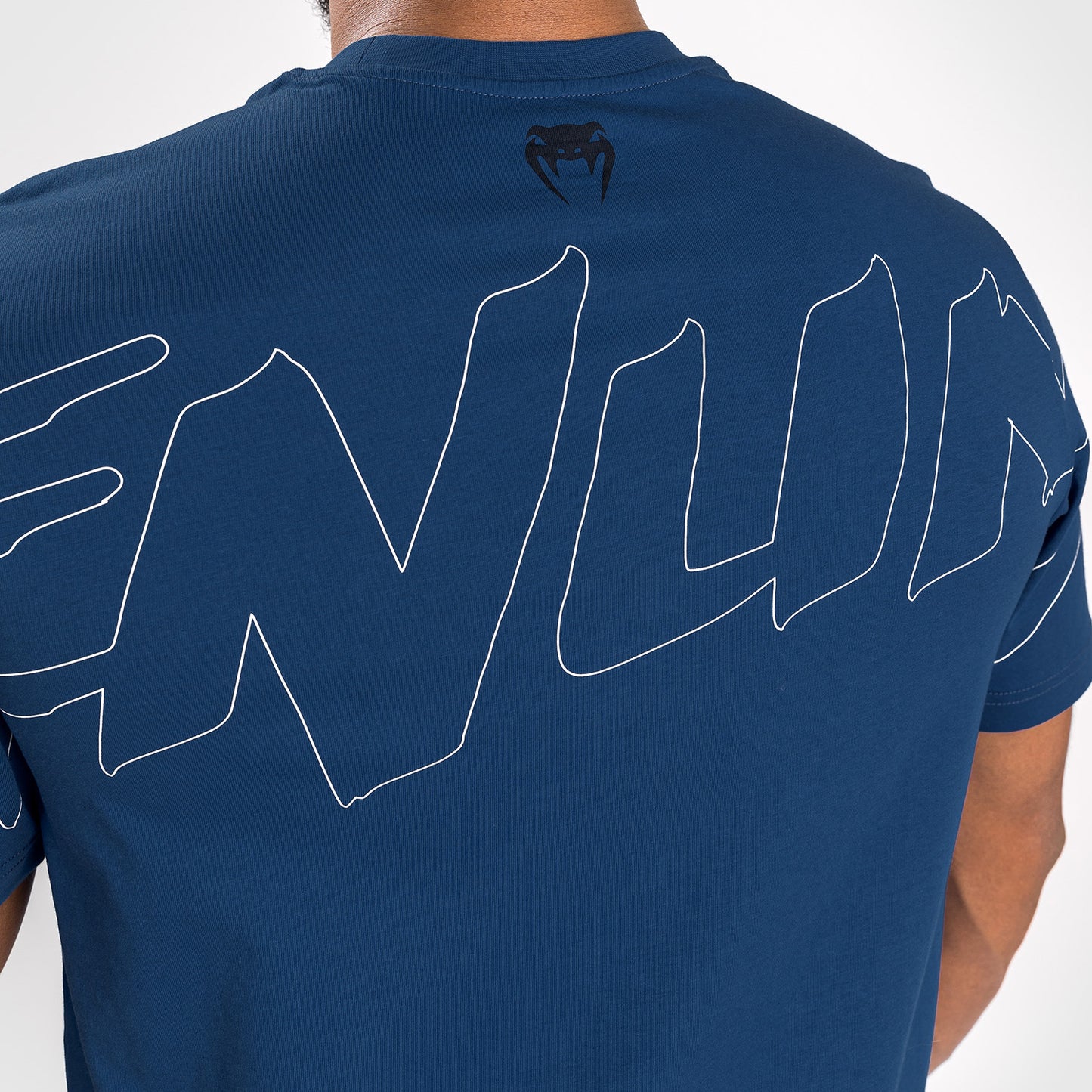 Venum Snake Print T-Shirt - Blue navy
