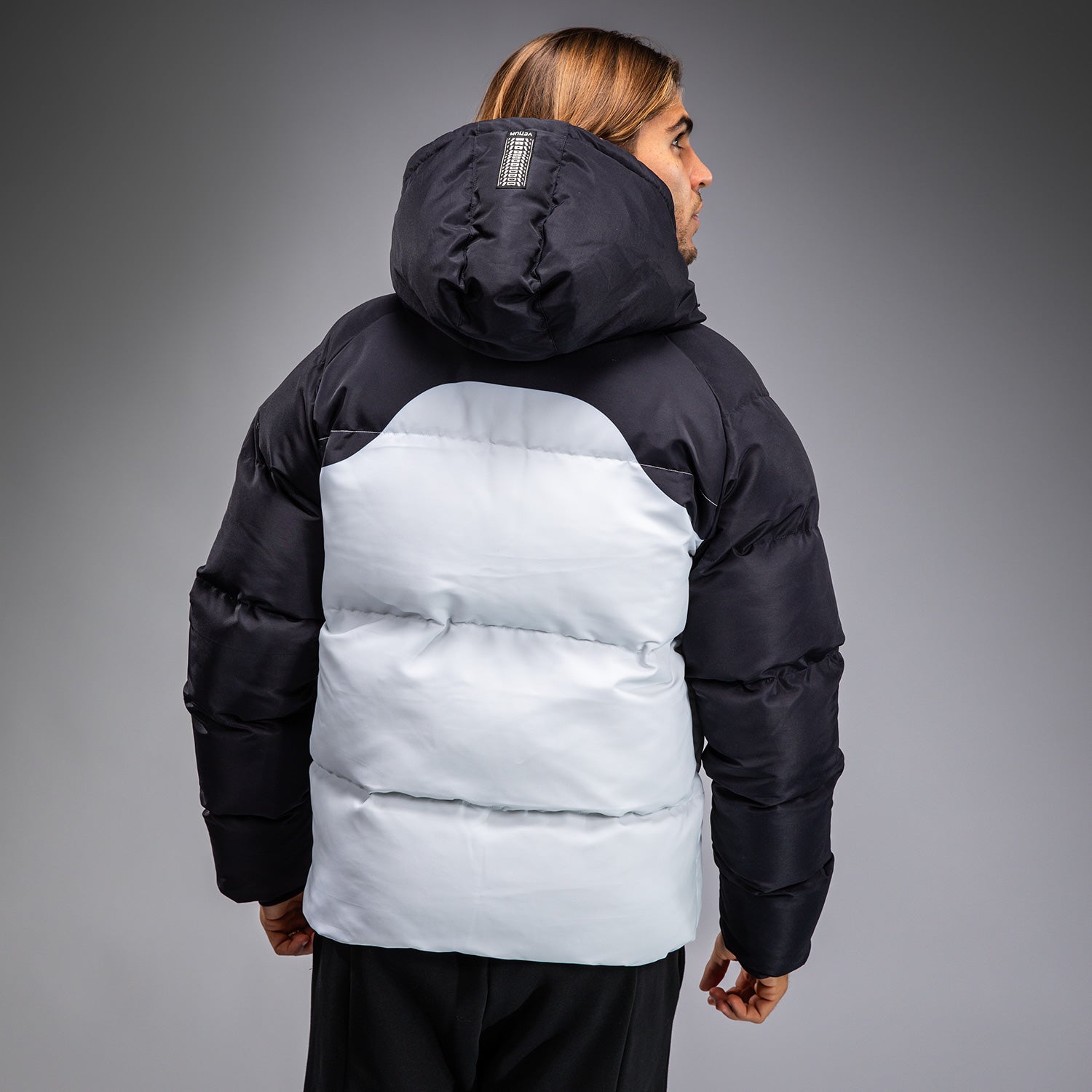 siwem シウム　PUFFER FLARE JACKET ブラック SIWEM(シウム) ONLINE STORE / PUFFER FLARE JACKET
