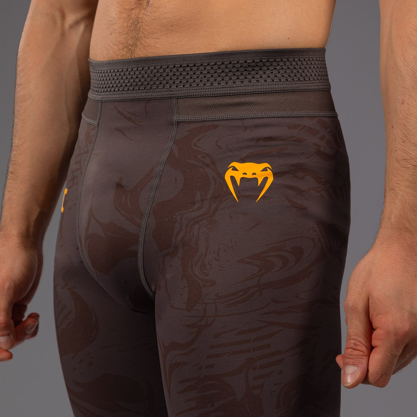 UFC Fusion by Venum Fight Week Men’s Performance Tight - Earthen Brown