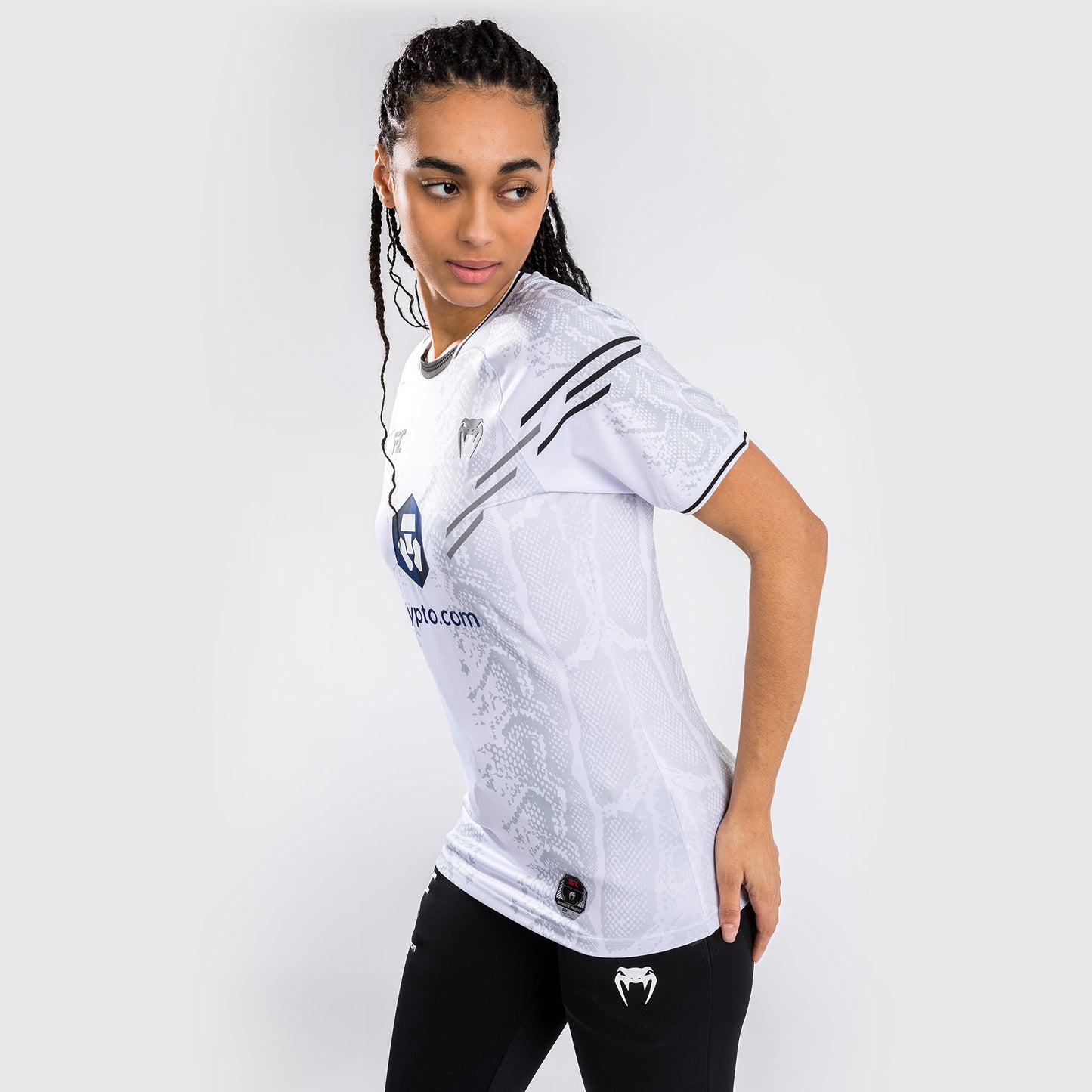 UFC Adrenaline by Venum Personalized Authentic Fight Night Women's Walkout Jersey - White
