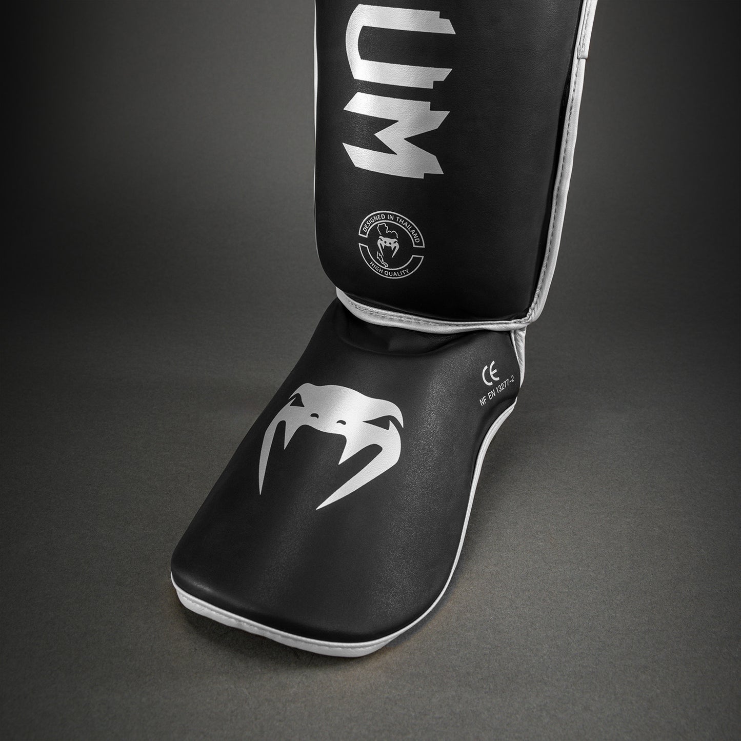 Venum Challenger Standup Shin Guards - Black/Silver