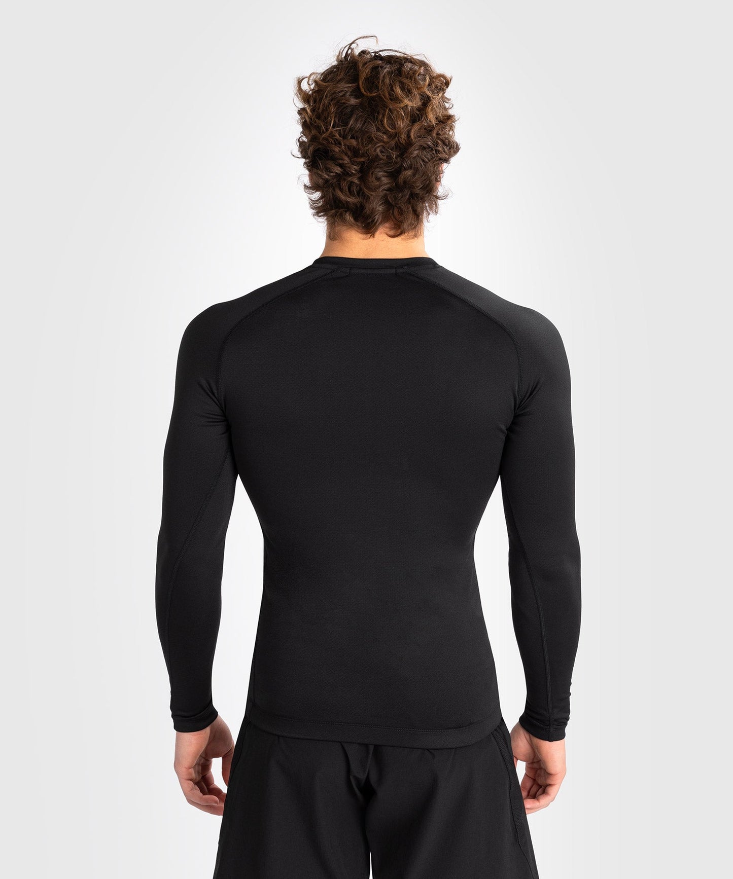 Venum Contender Men’s Long Sleeve Rashguard - Black/White