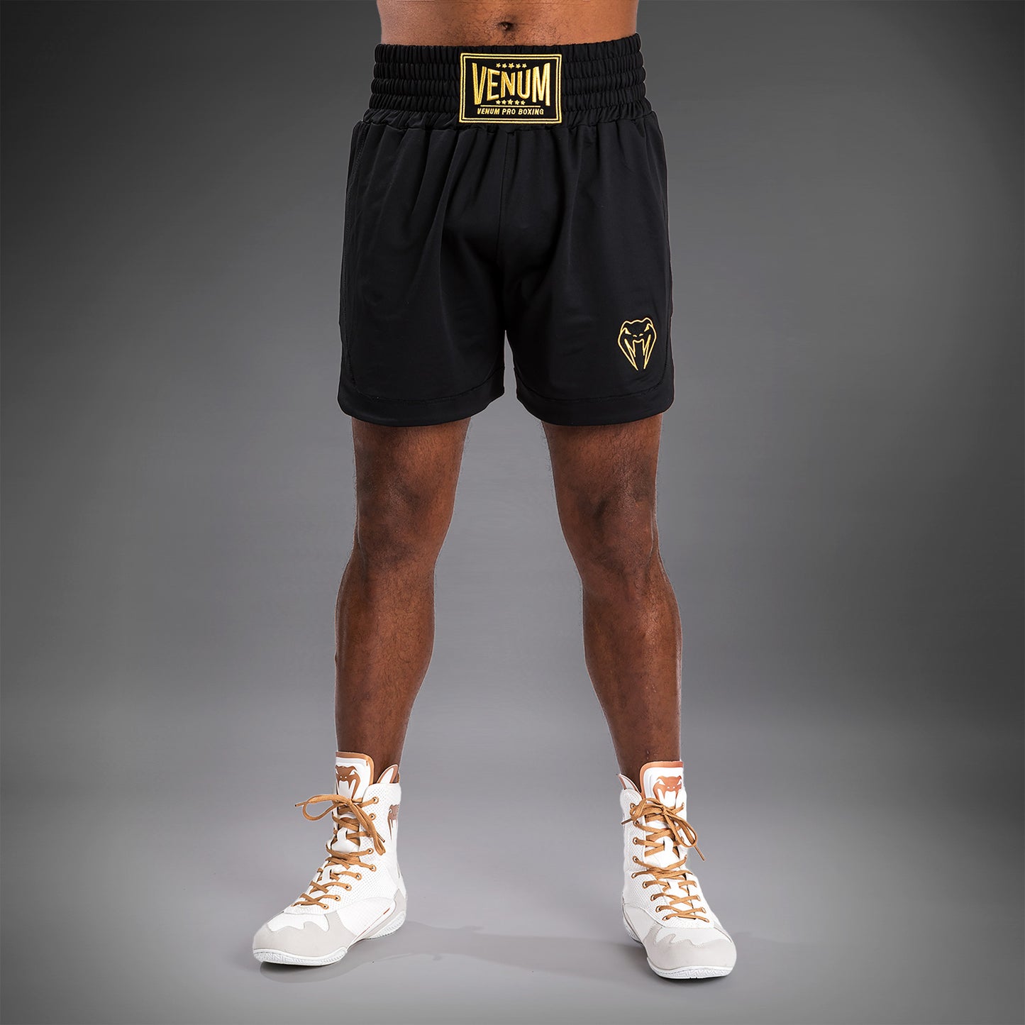 Venum Classic Boxing Shorts - Black/Gold
