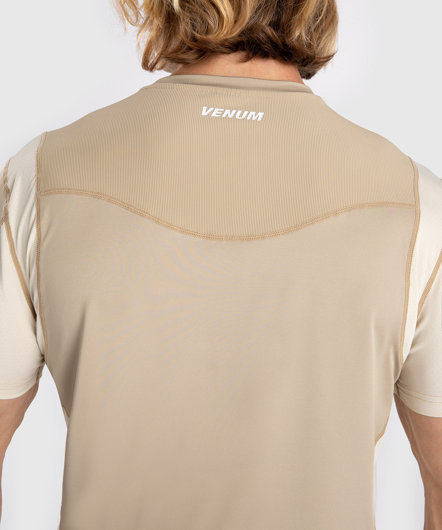 Venum Tempest Men's Dry-Tech T-Shirt - Beige/Sand