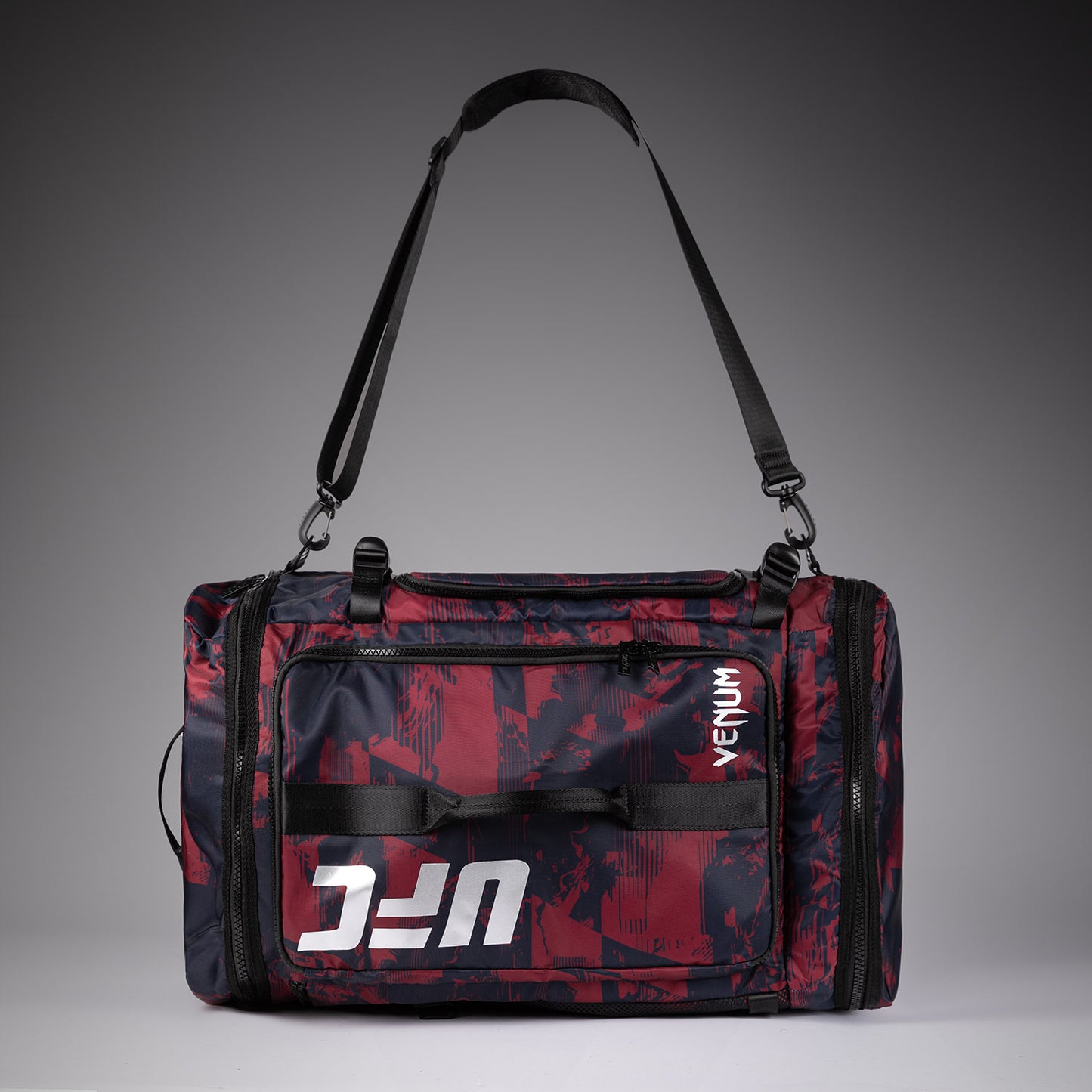 Unisex UFC Zenith by Venum Burgundy Authentic Fight Week Gear Bag