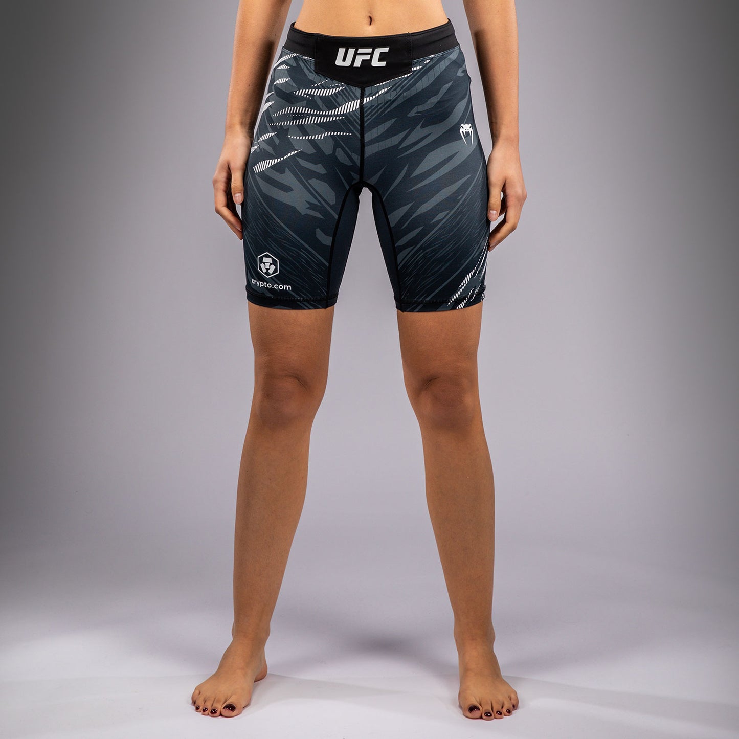 UFC Fusion by Venum Authentic Fight Night Women’s Vale Tudo Short - Long Fit - Black