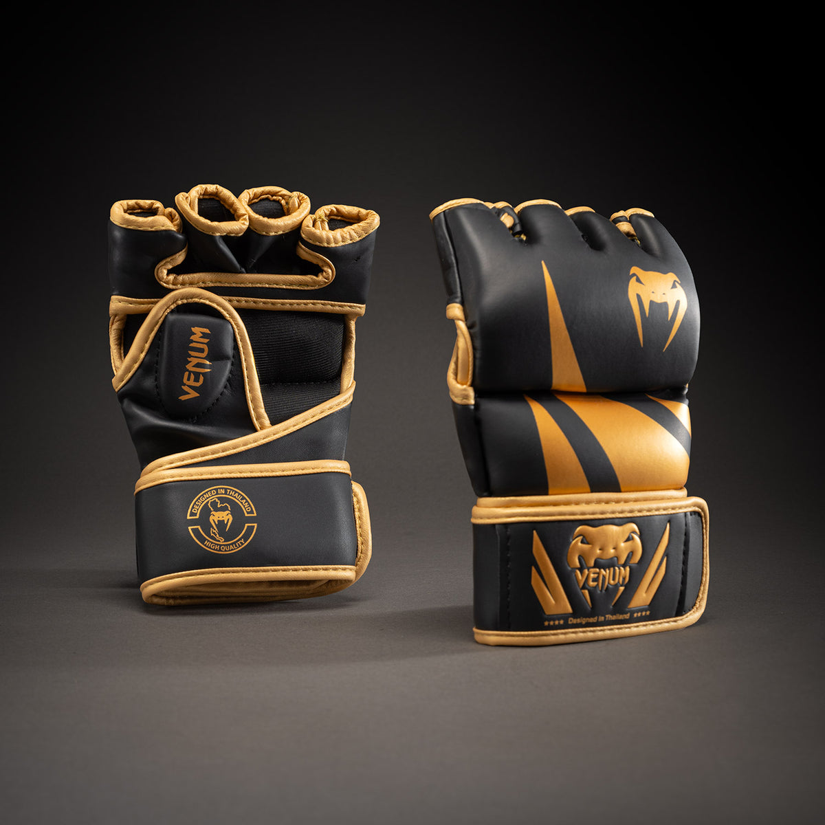Venum Challenger 2.0 MMA Gloves - Black/Gold