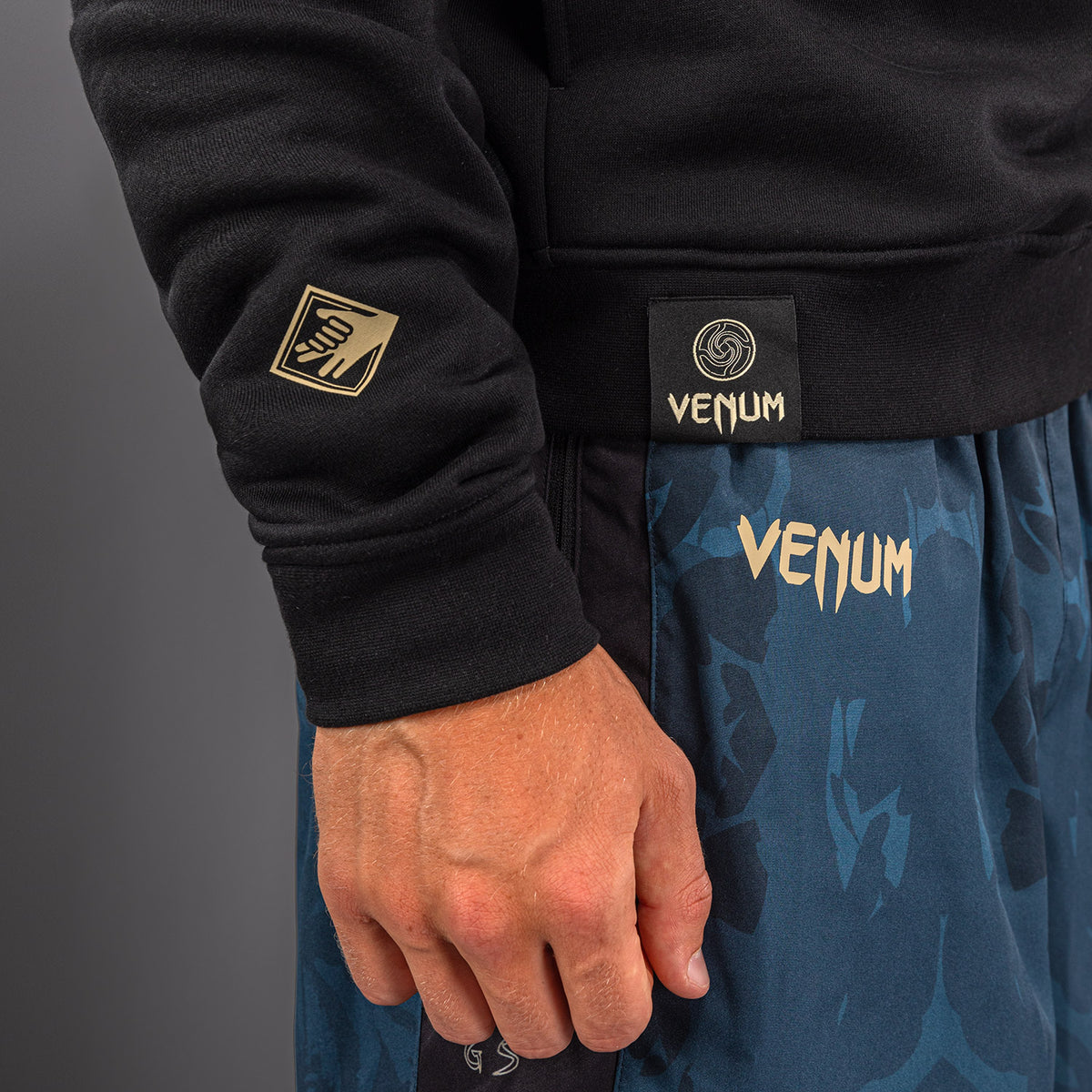 Jujutsu Kaisen x Venum Fushiguro Hoodie - Ocean Blue