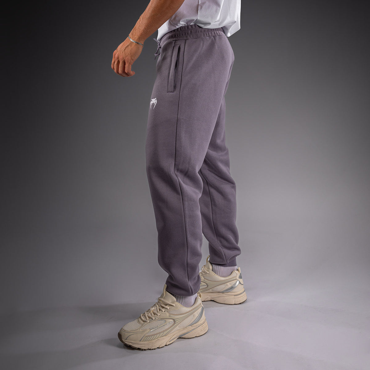 Venum Attack Fleece & Weave Joggers - Lavender Grey