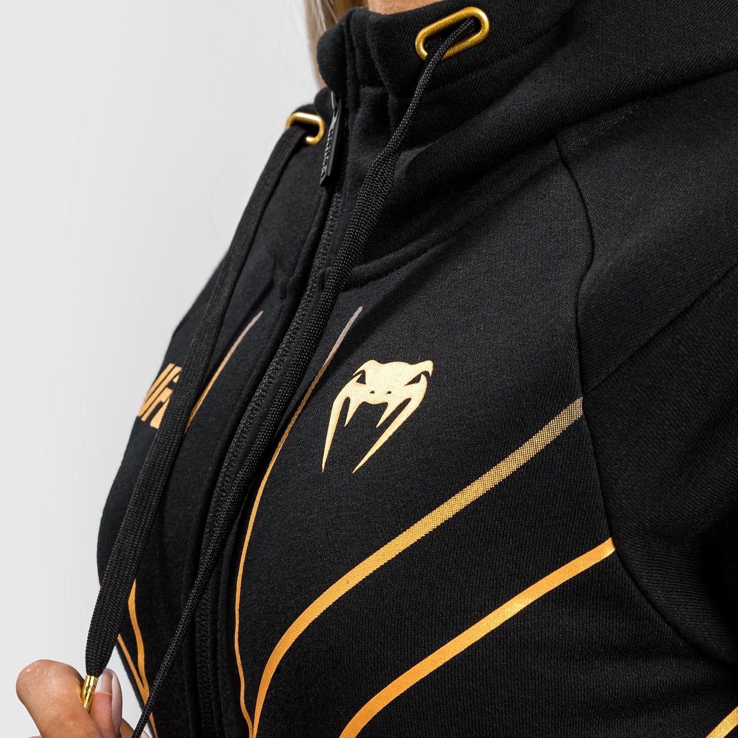 UFC Venum Fight Night 2.0 Replica Women's Full Zip Hoodie - Champion