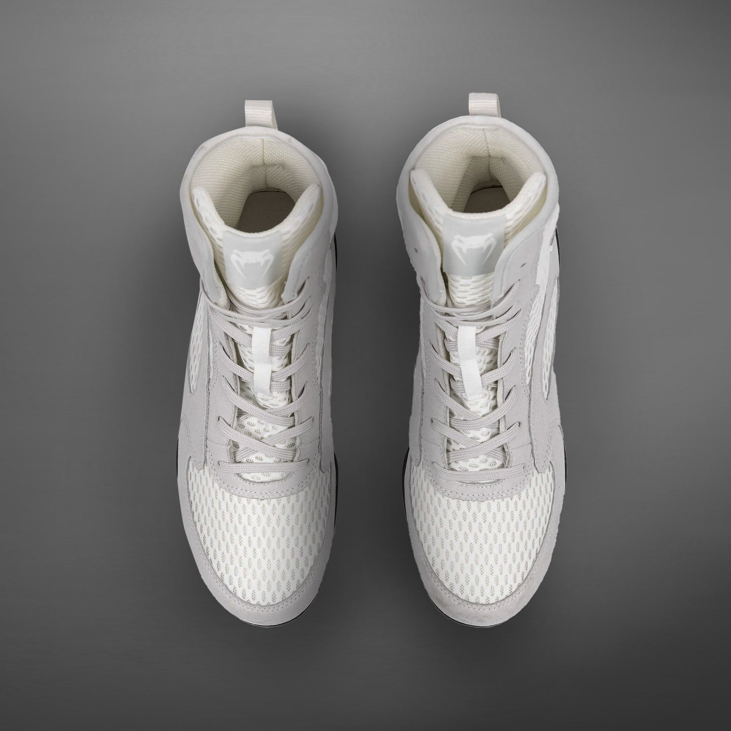Venum Contender Boxing Shoes - White/Grey
