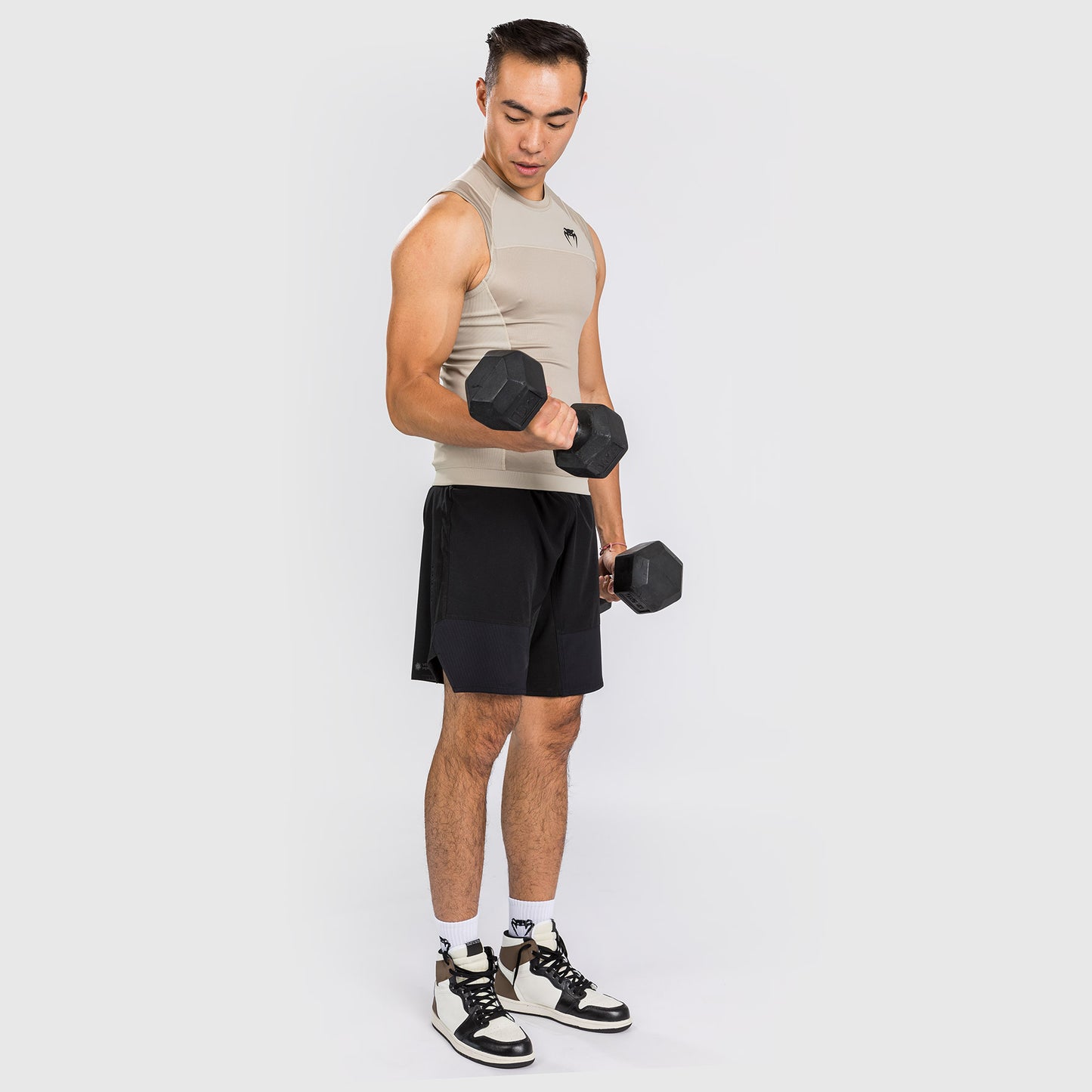 Venum G-Fit Air Rashguard Sleeveless - Sand