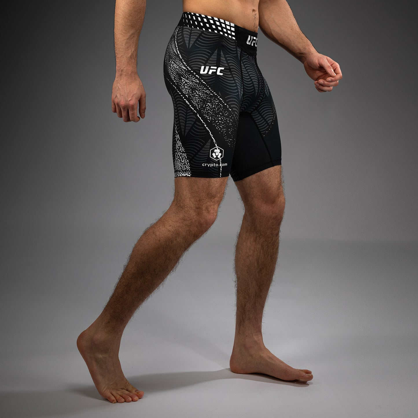 Men’s UFC Zenith by Venum Black Authentic Fight Night Vale Tudo Short Personalized