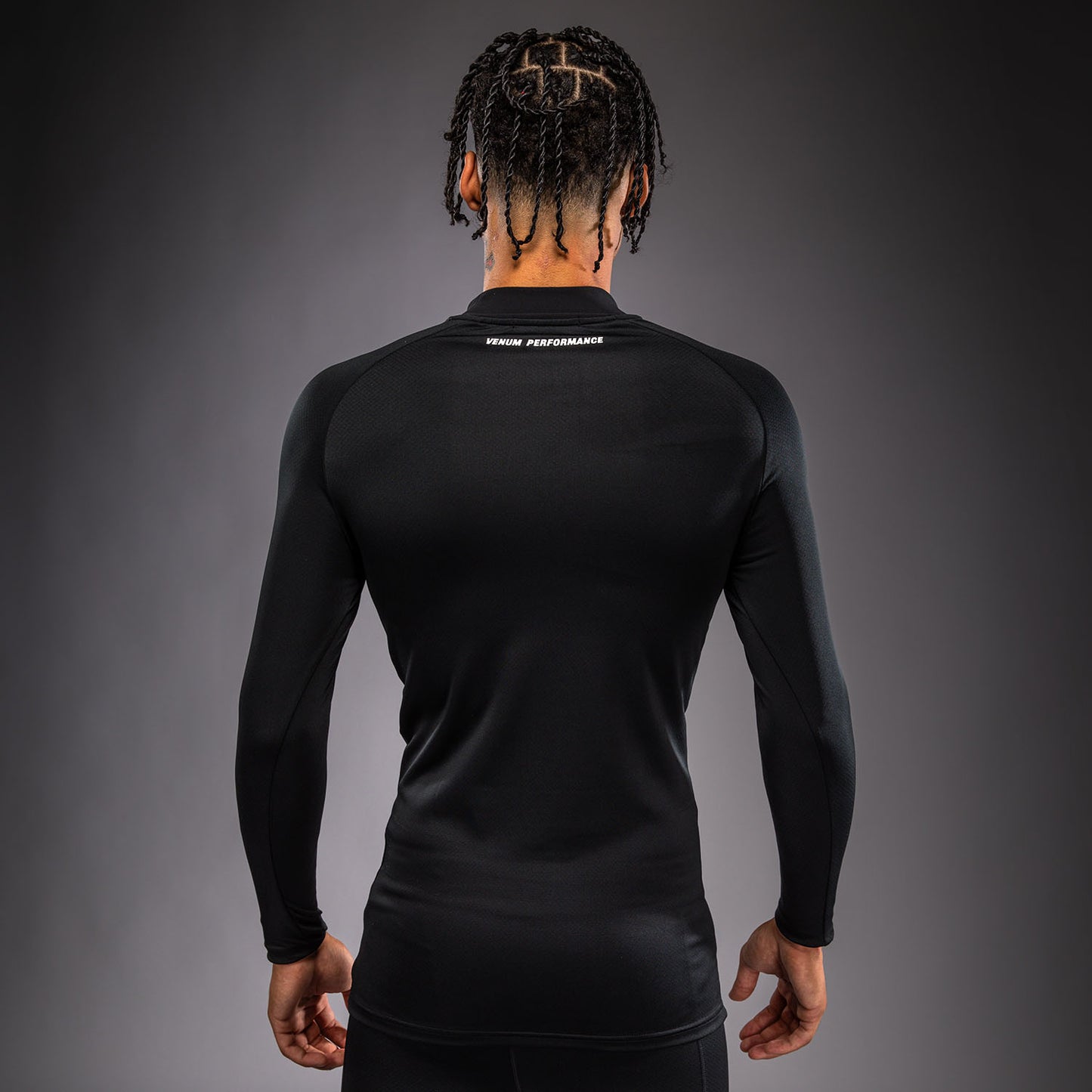 Venum MX Basics Long sleeve T-shirt - Black/White