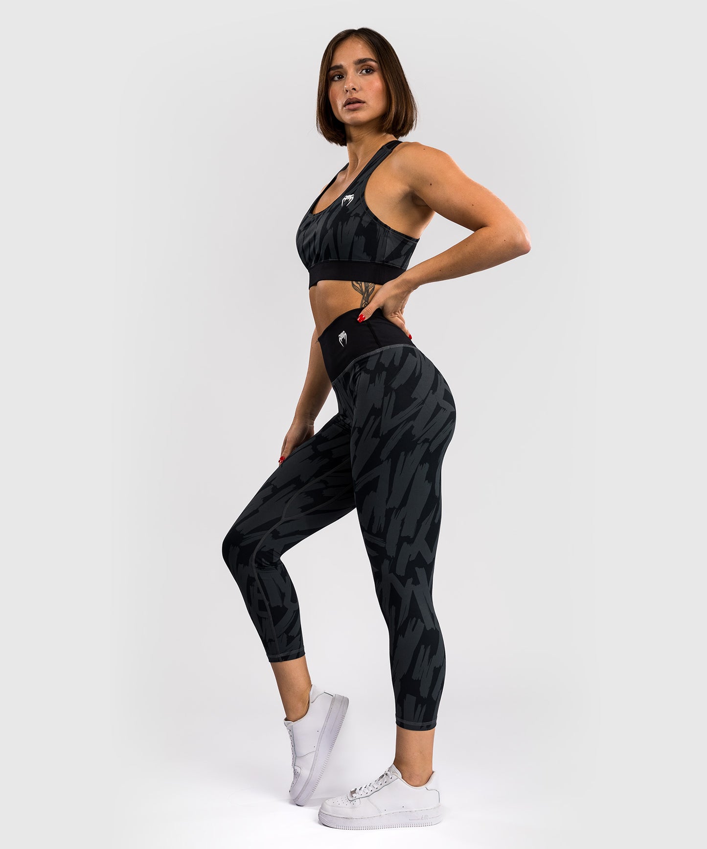Venum Graffiti Women’s Full-Length Leggings - Urban Charcoal