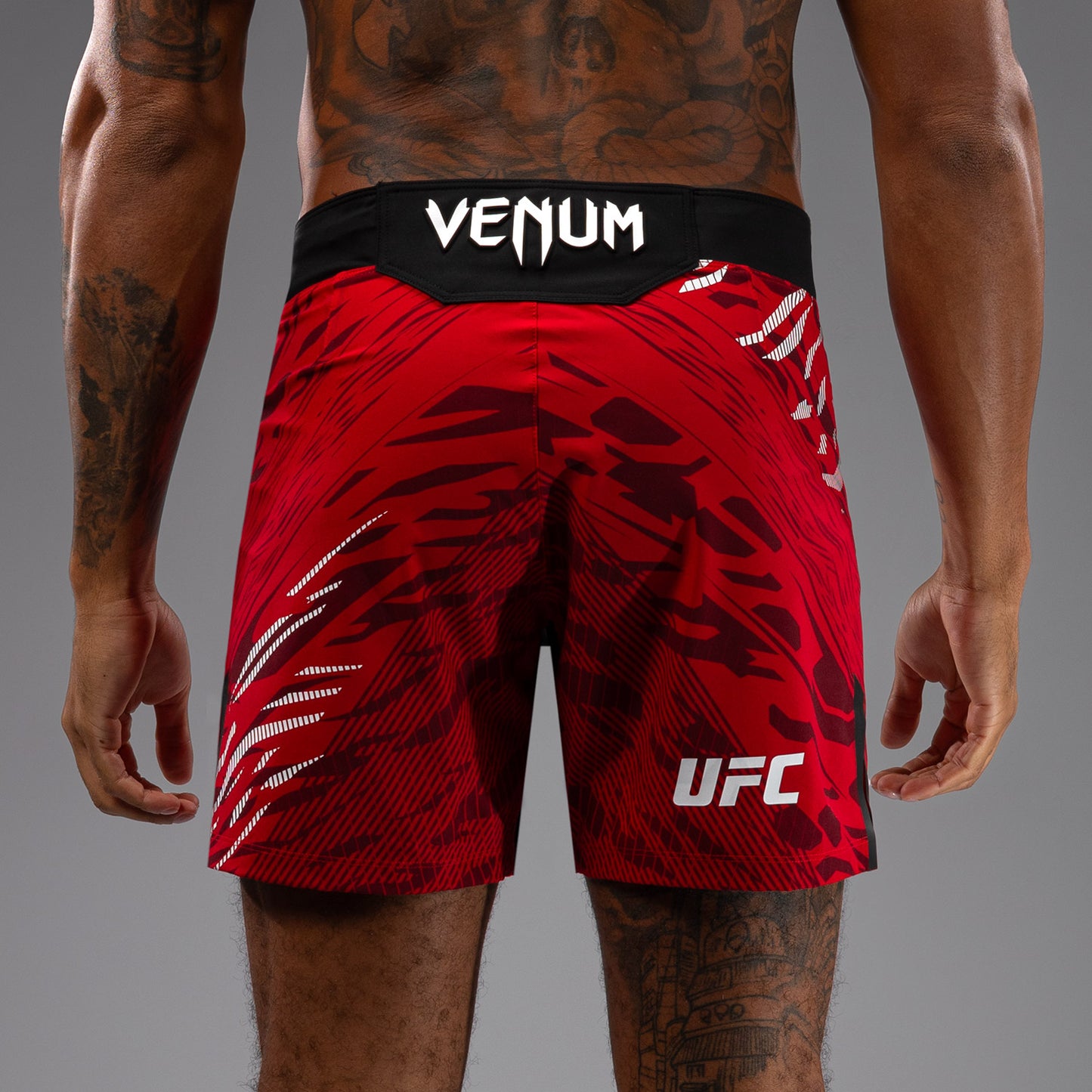UFC Fusion by Venum Authentic Fight Night Men’s Fight Short - Short Fit - Red