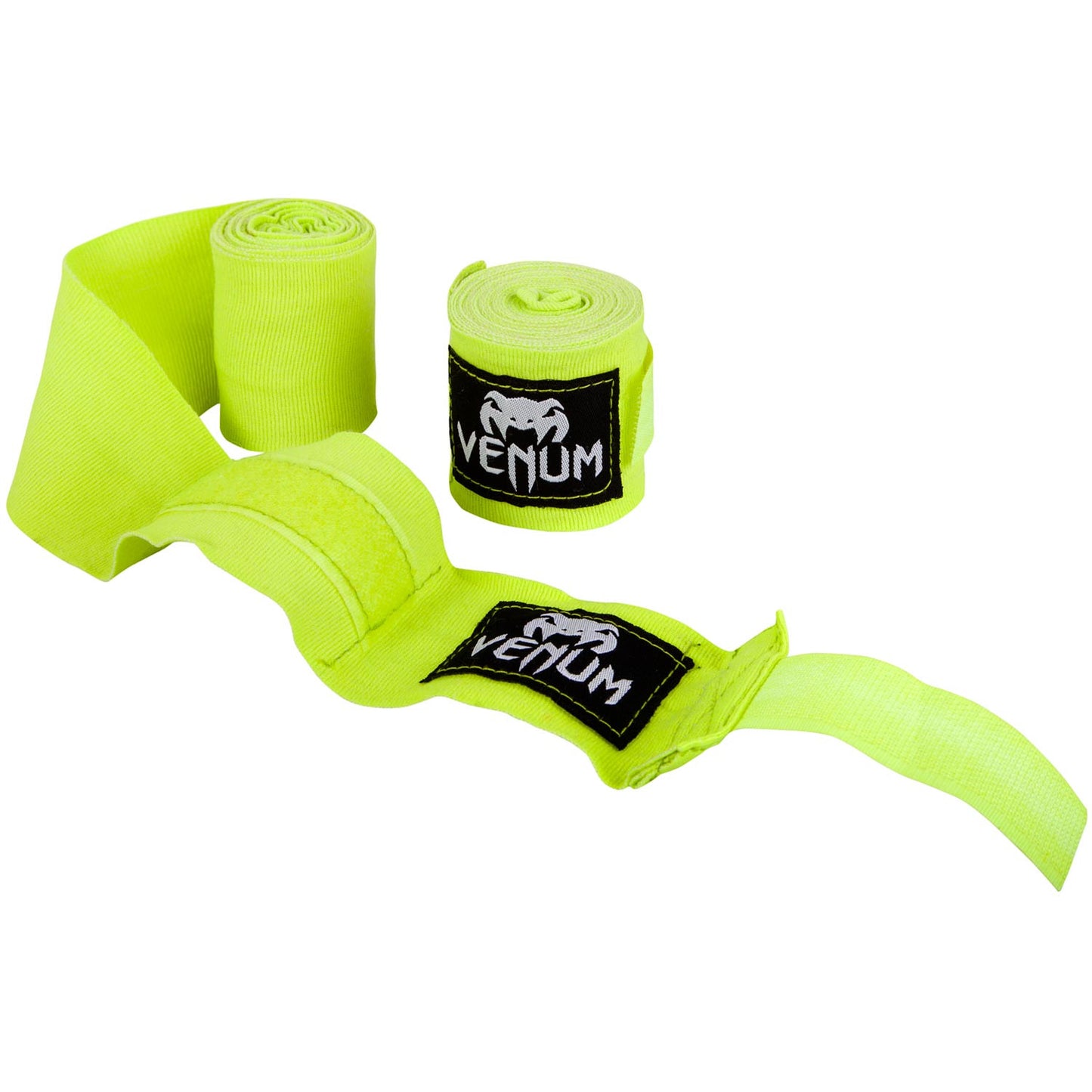 Venum Kontact Boxing Hand Wraps - Neon Yellow - 2.5m (98 in)