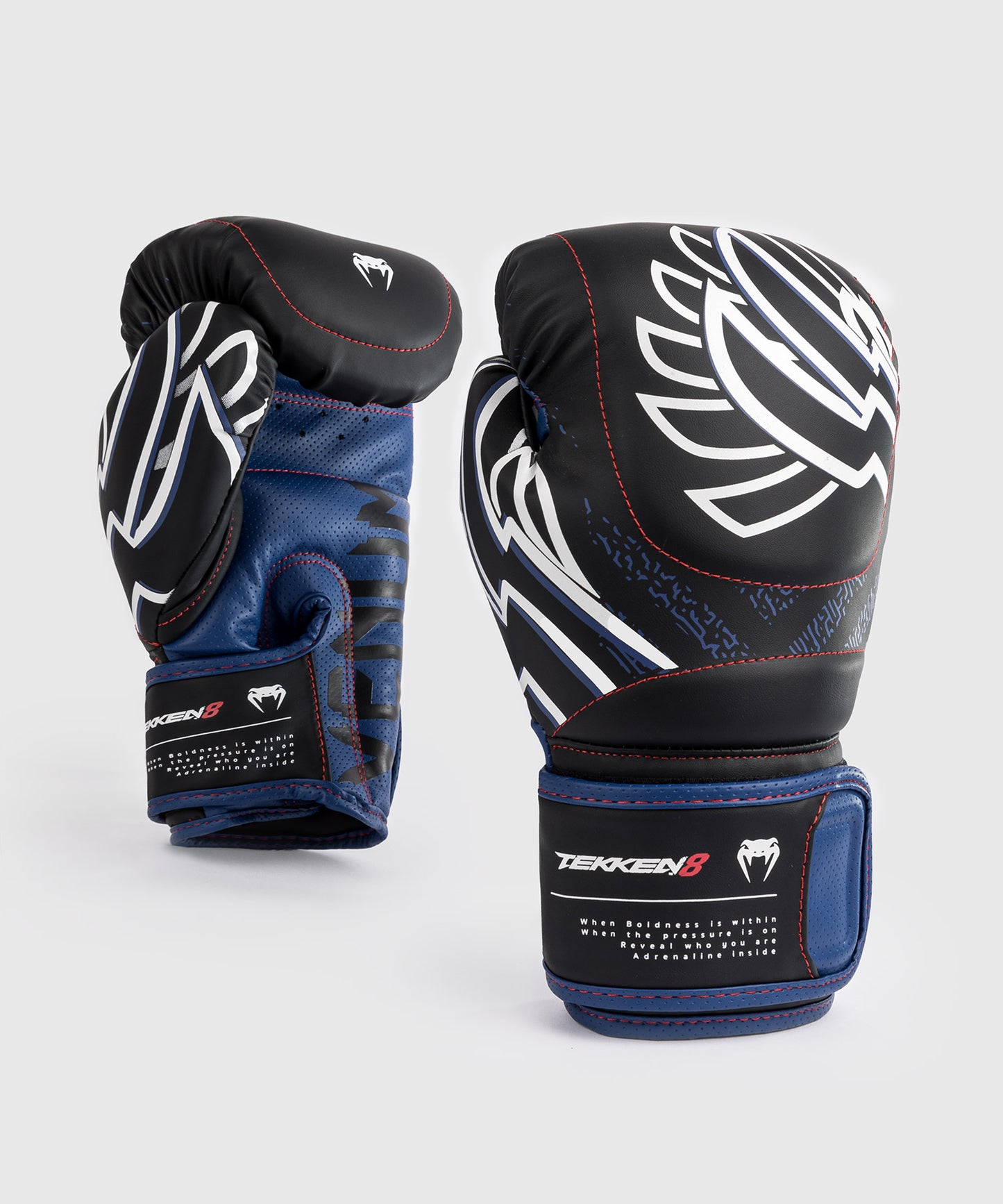 Venum x TEKKEN 8 - Jin Kazama Boxing Gloves - Blue/Black/White