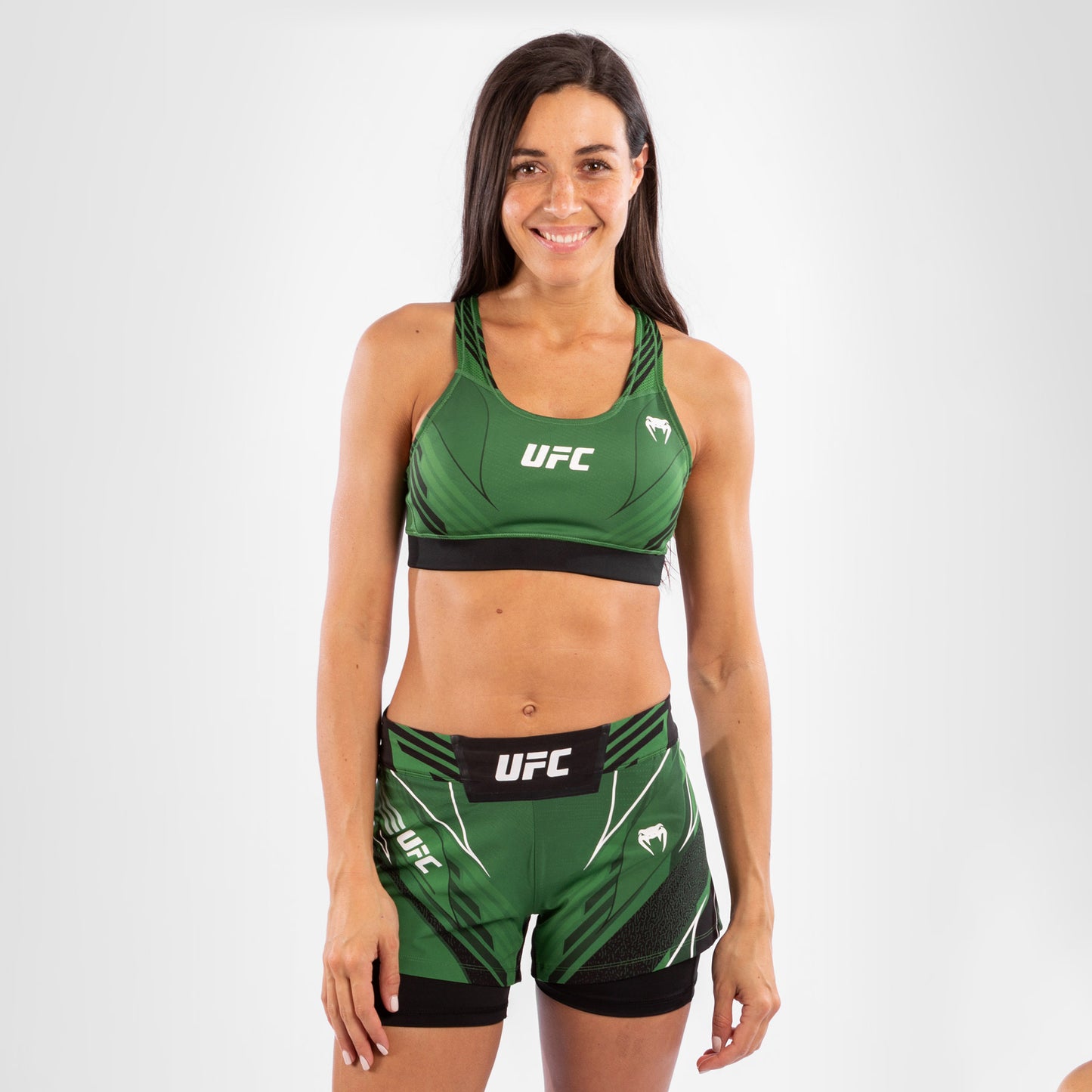 UFC Venum Authentic Fight Night Women's Sport Bra - Green