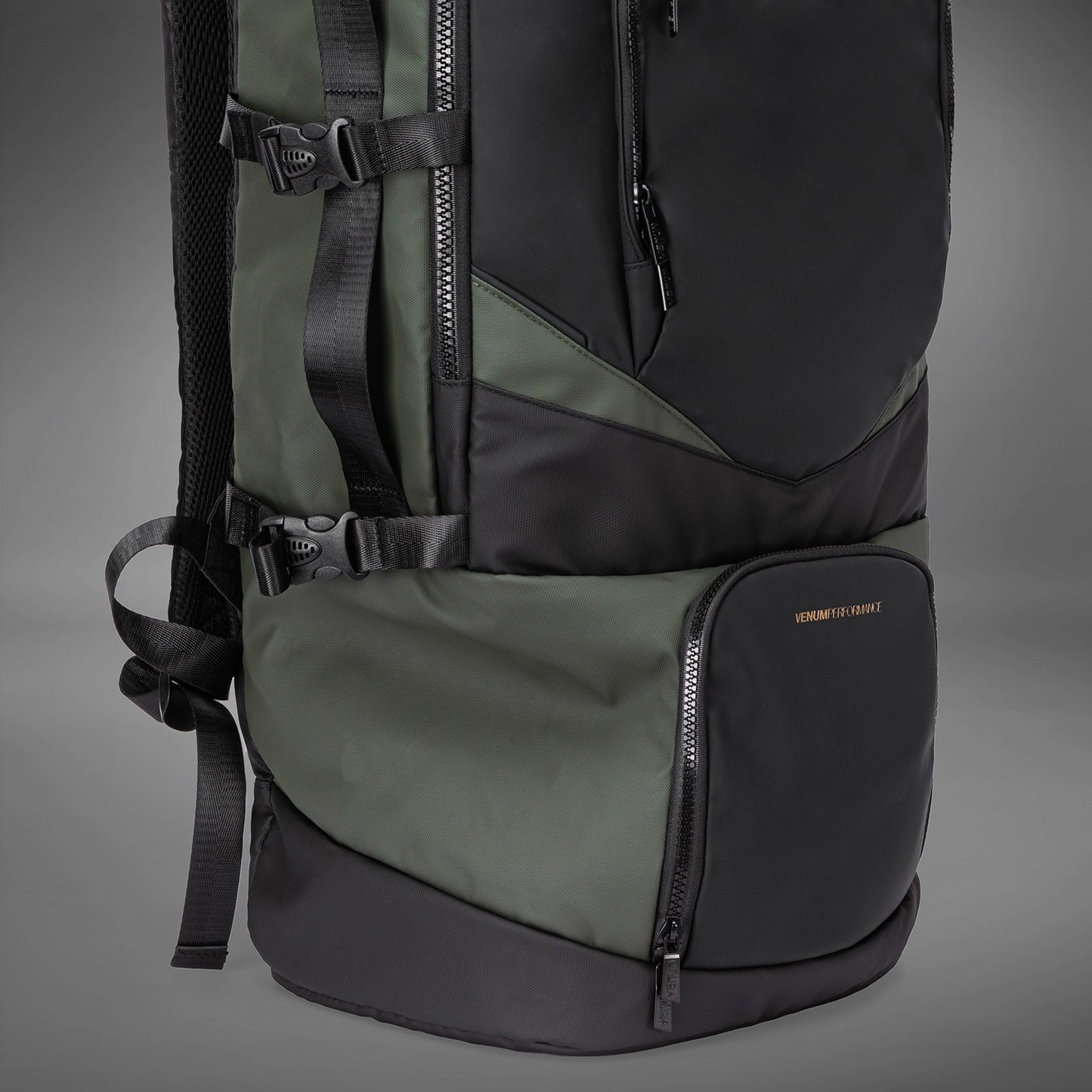 Venum Evo 2 Xtrem Backpack (50-63L) - Black/Khaki