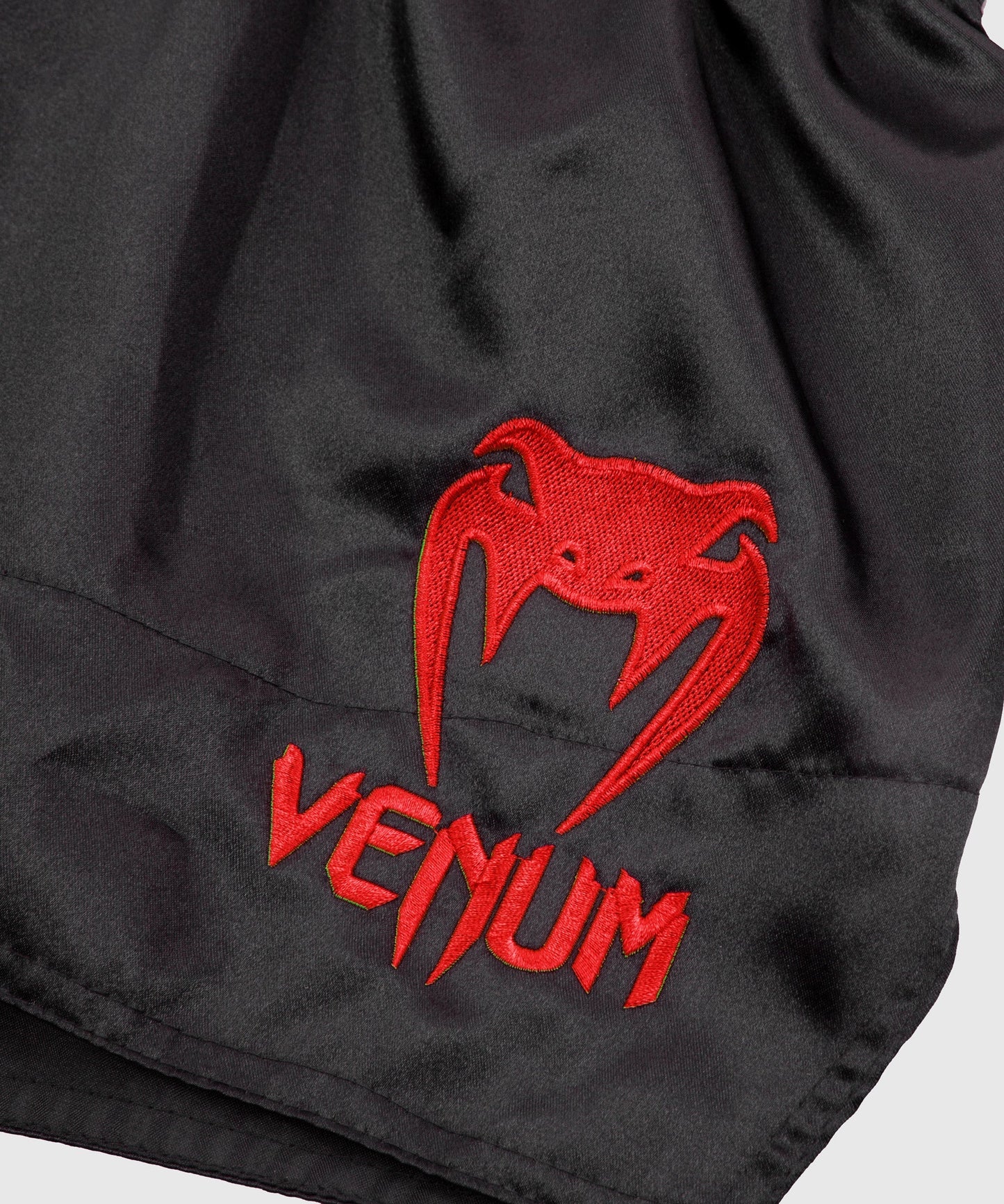Venum Classic Muay Thai Short -  Black/Red