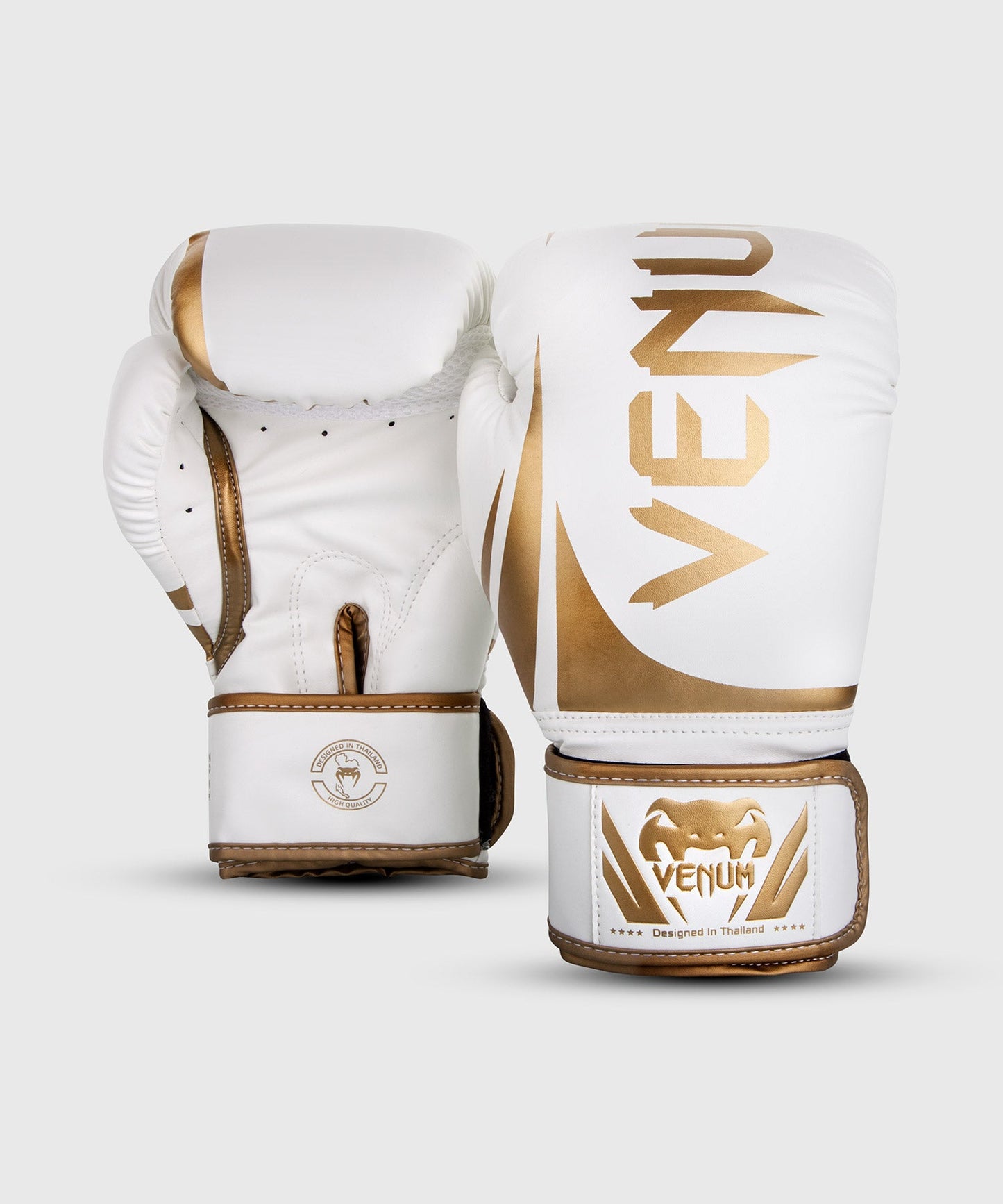 Venum Challenger 2.0 Boxing Gloves - White/Gold