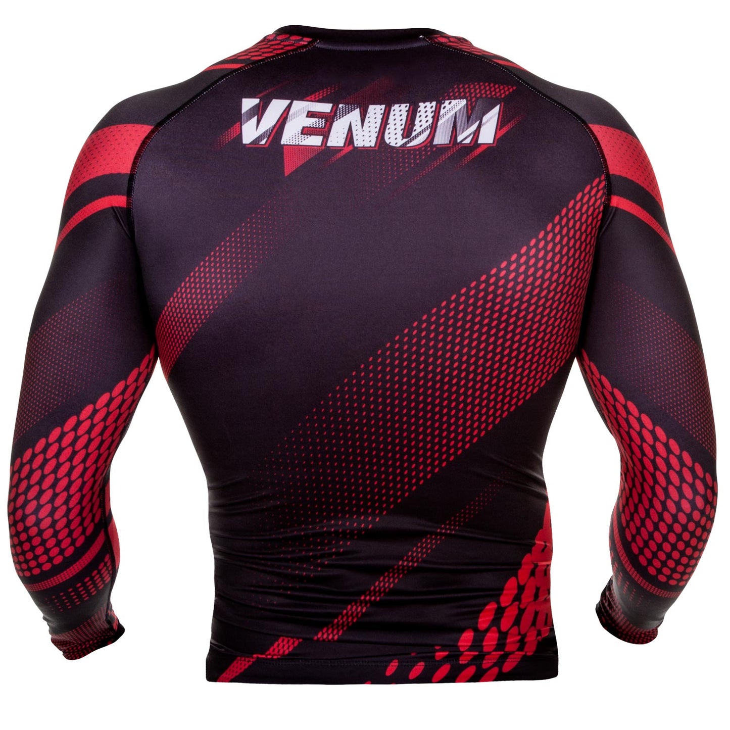 Venum Rapid Rashguard - Long Sleeves - Black/Red