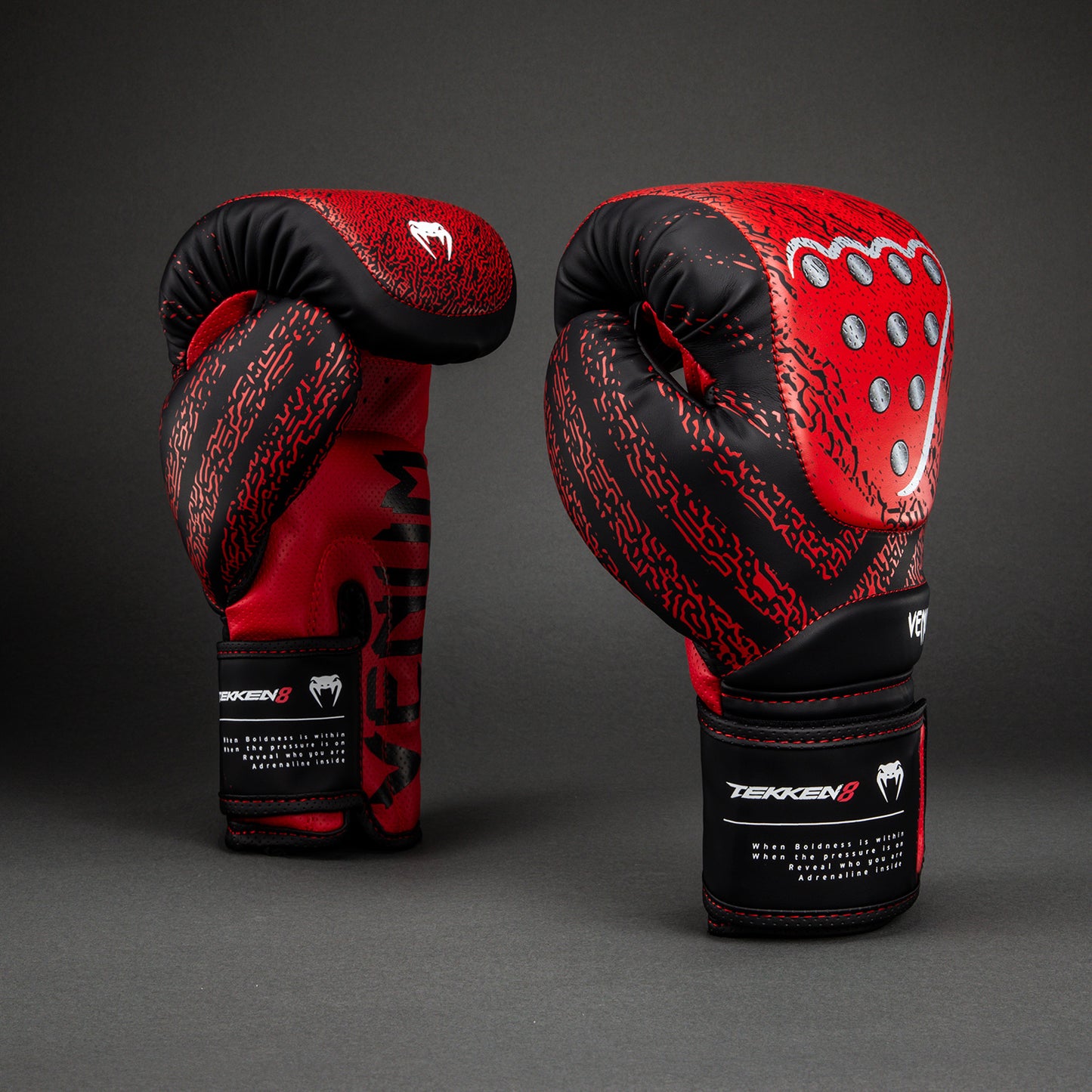 Venum x TEKKEN 8 Boxing Gloves - Kazuya - Red/Black
