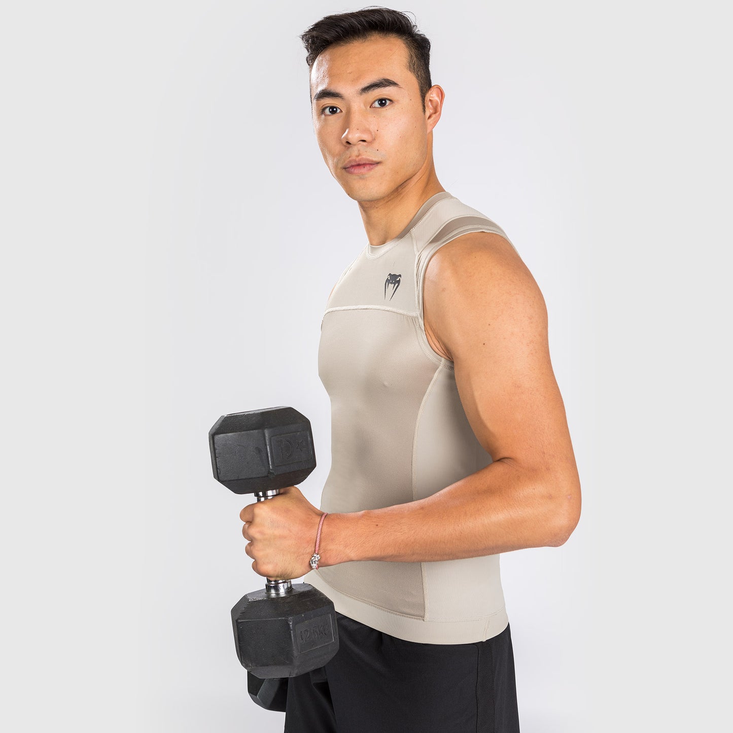 Venum G-Fit Air Rashguard Sleeveless - Sand