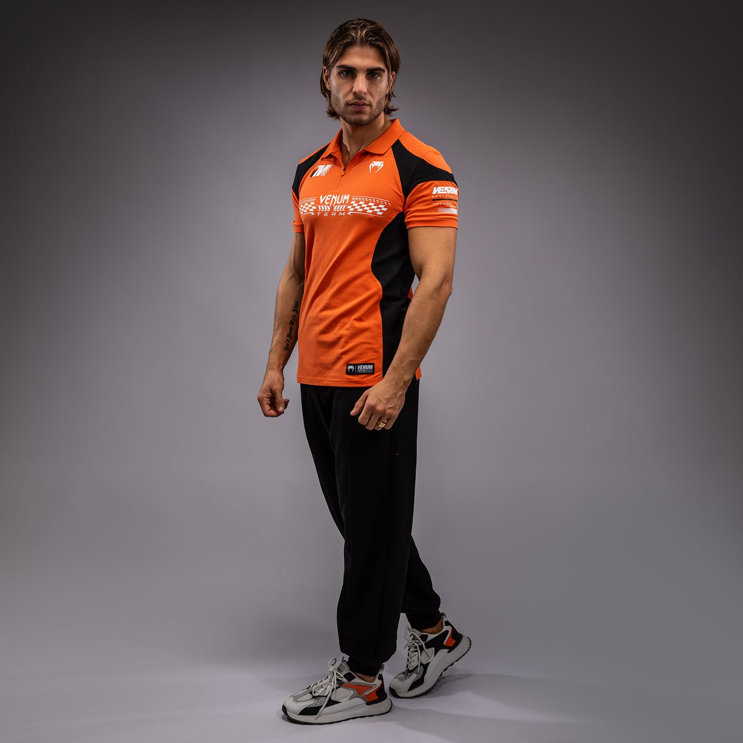 Venum Motorsport Cotton Polo - Tangerine