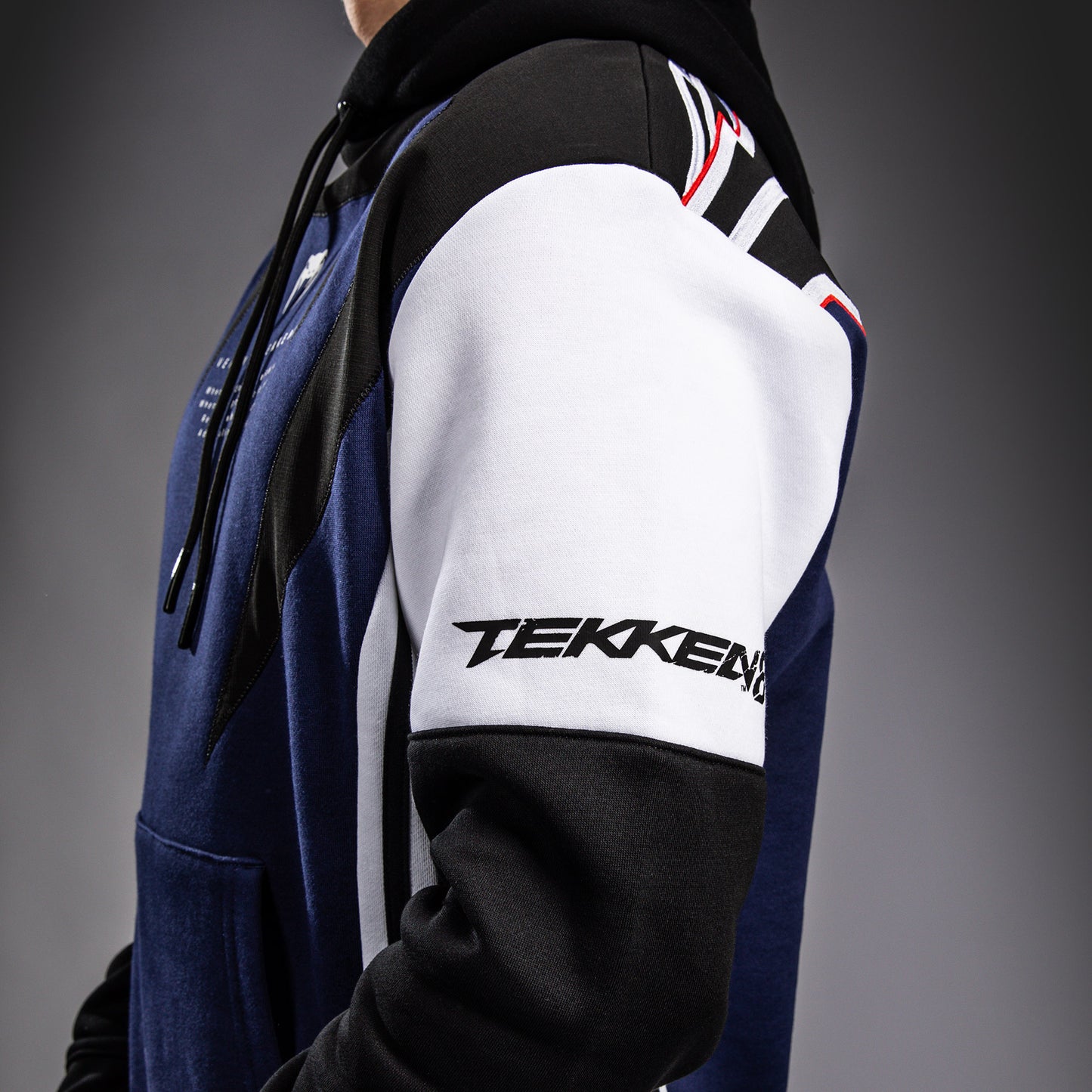 Venum x TEKKEN 8 - Jin Kazama Hoodie - Blue/Black/White