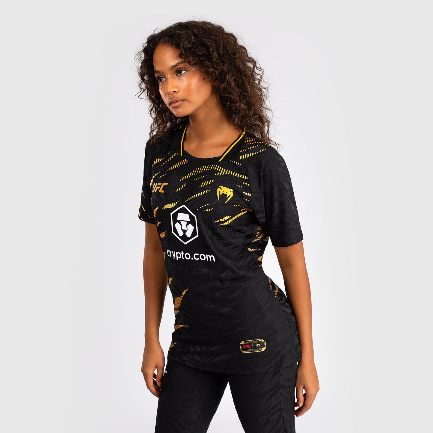 UFC Fusion by Venum Personalized Authentic Fight Night Women's Walkout Jersey - Champion