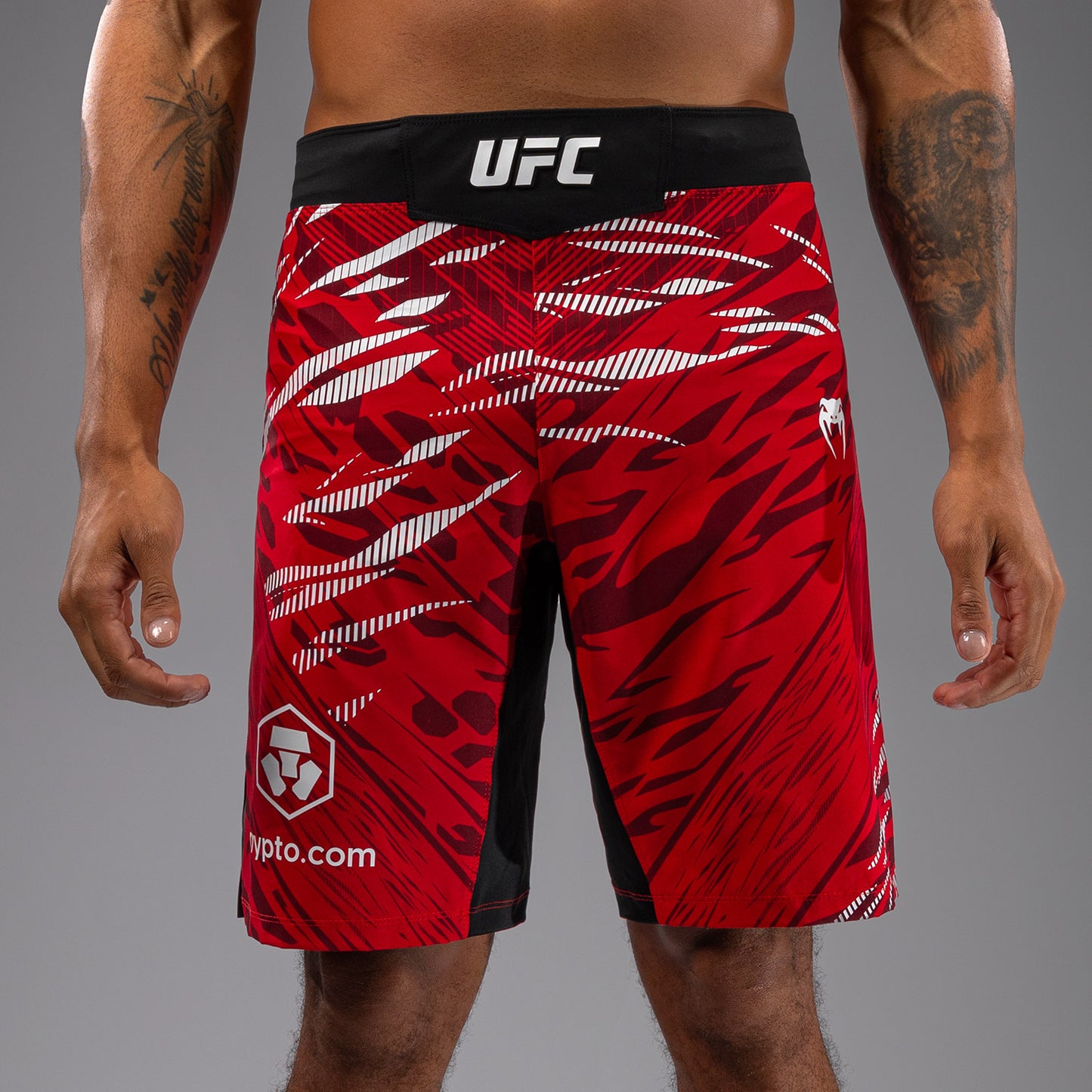 UFC Fusion by Venum Authentic Fight Night Men’s Fight Short - Long Fit - Red