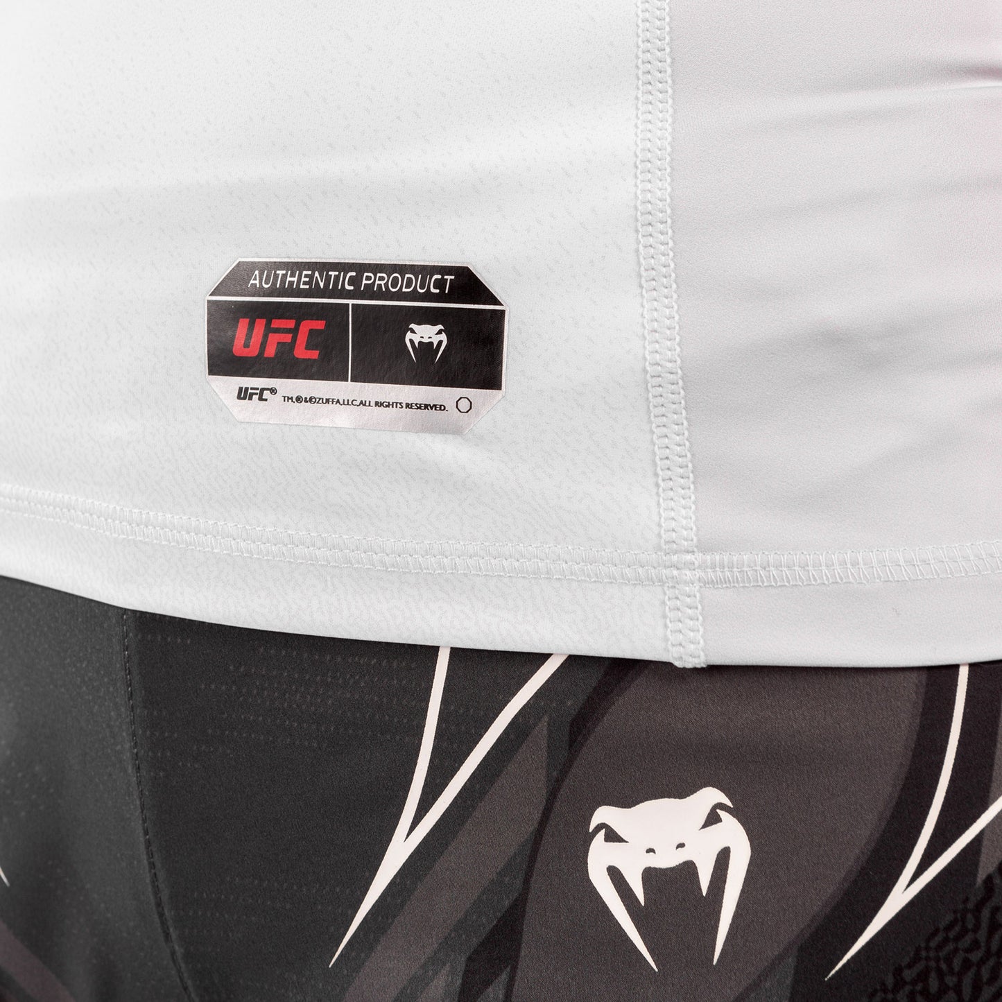 UFC Venum Authentic Fight Night Women's Rashguard - White