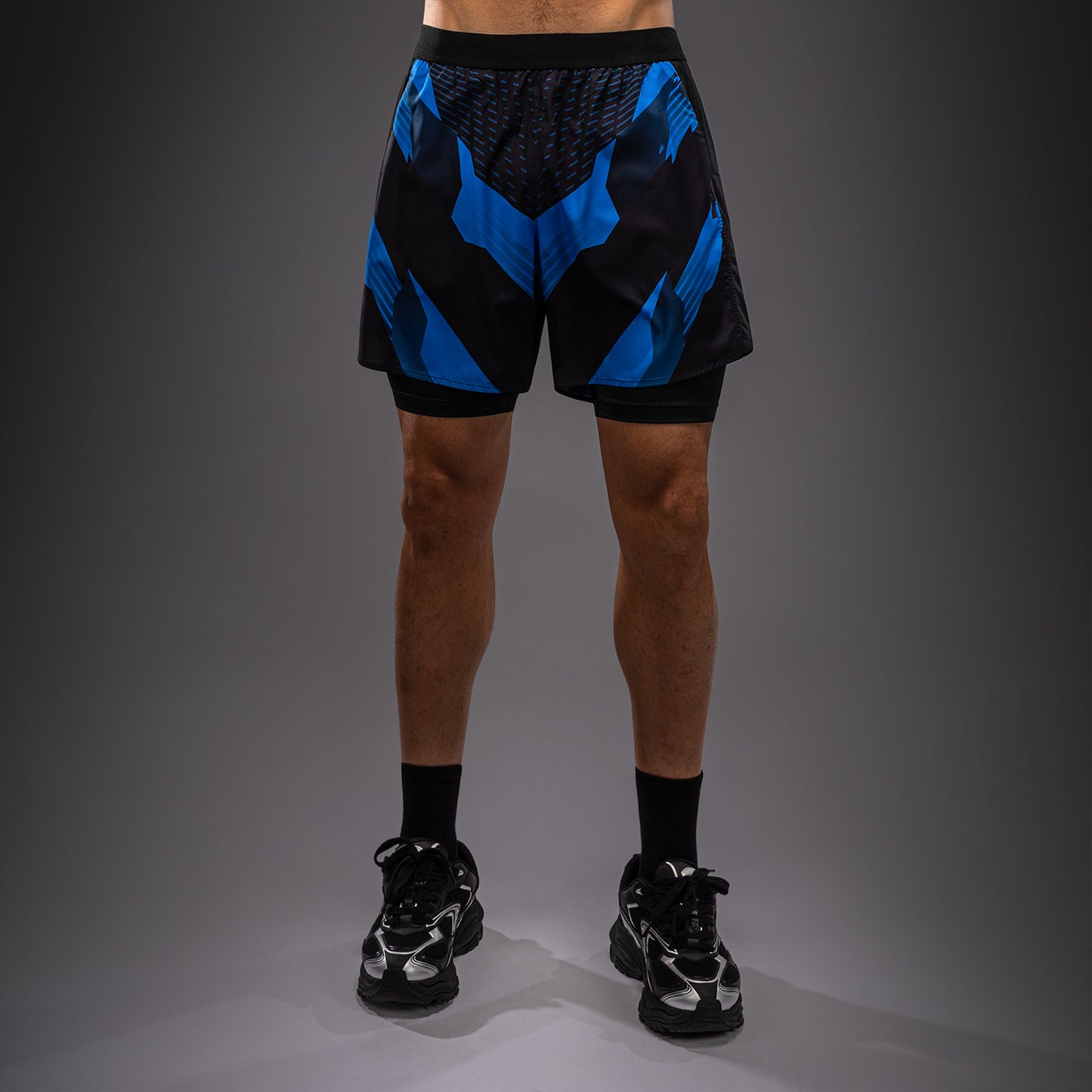 Venum No-Gi 6.0 Training Shorts - Black/Blue
