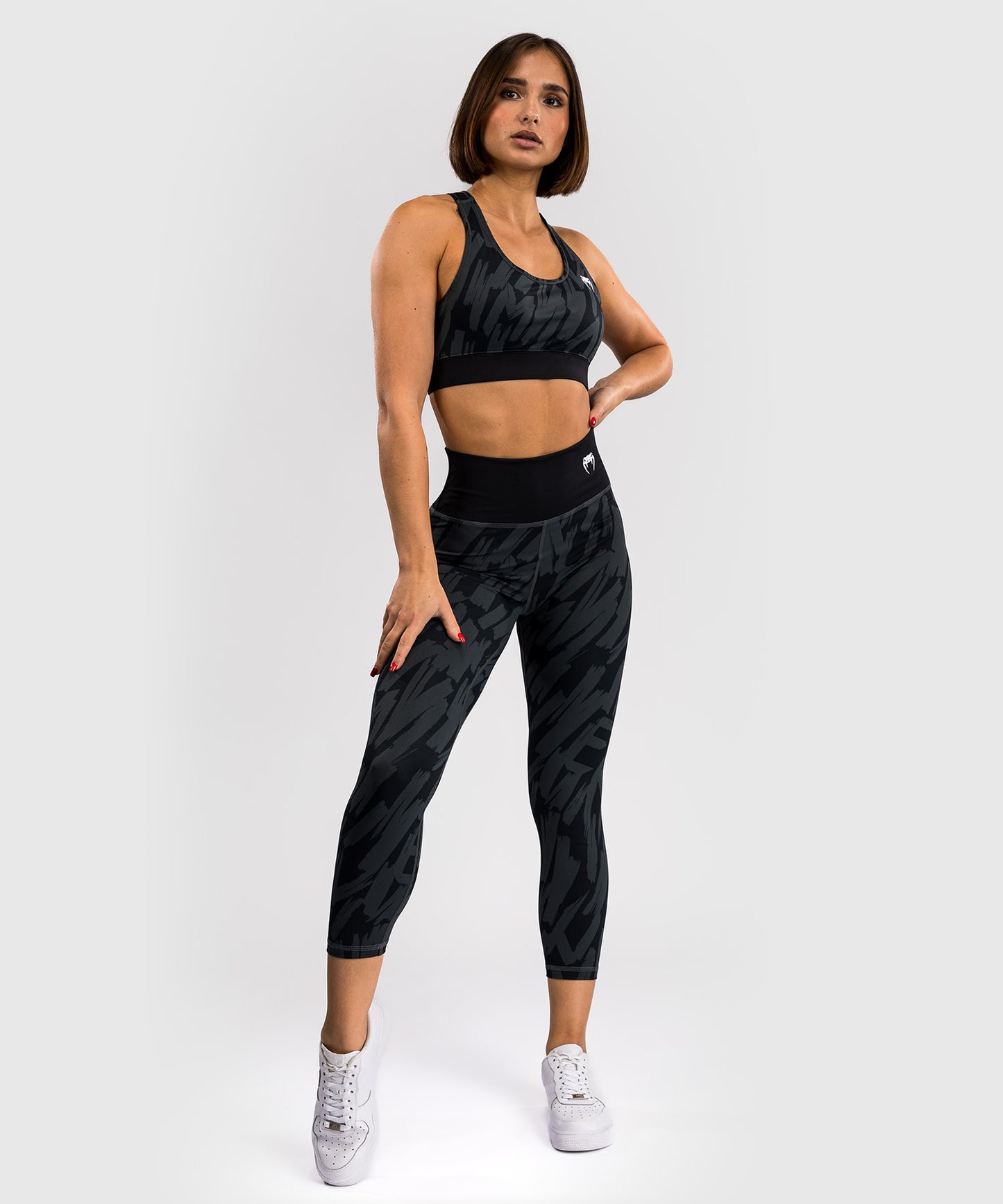 Venum Graffiti Women’s Full-Length Leggings - Urban Charcoal