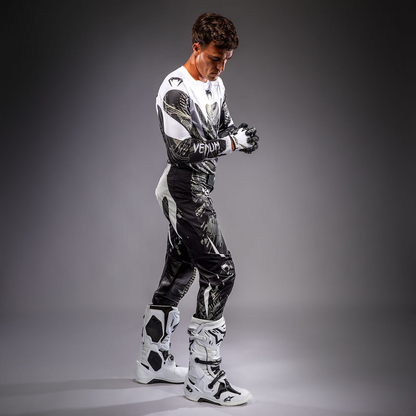 Venum MX Elite Jersey - Black/Sand