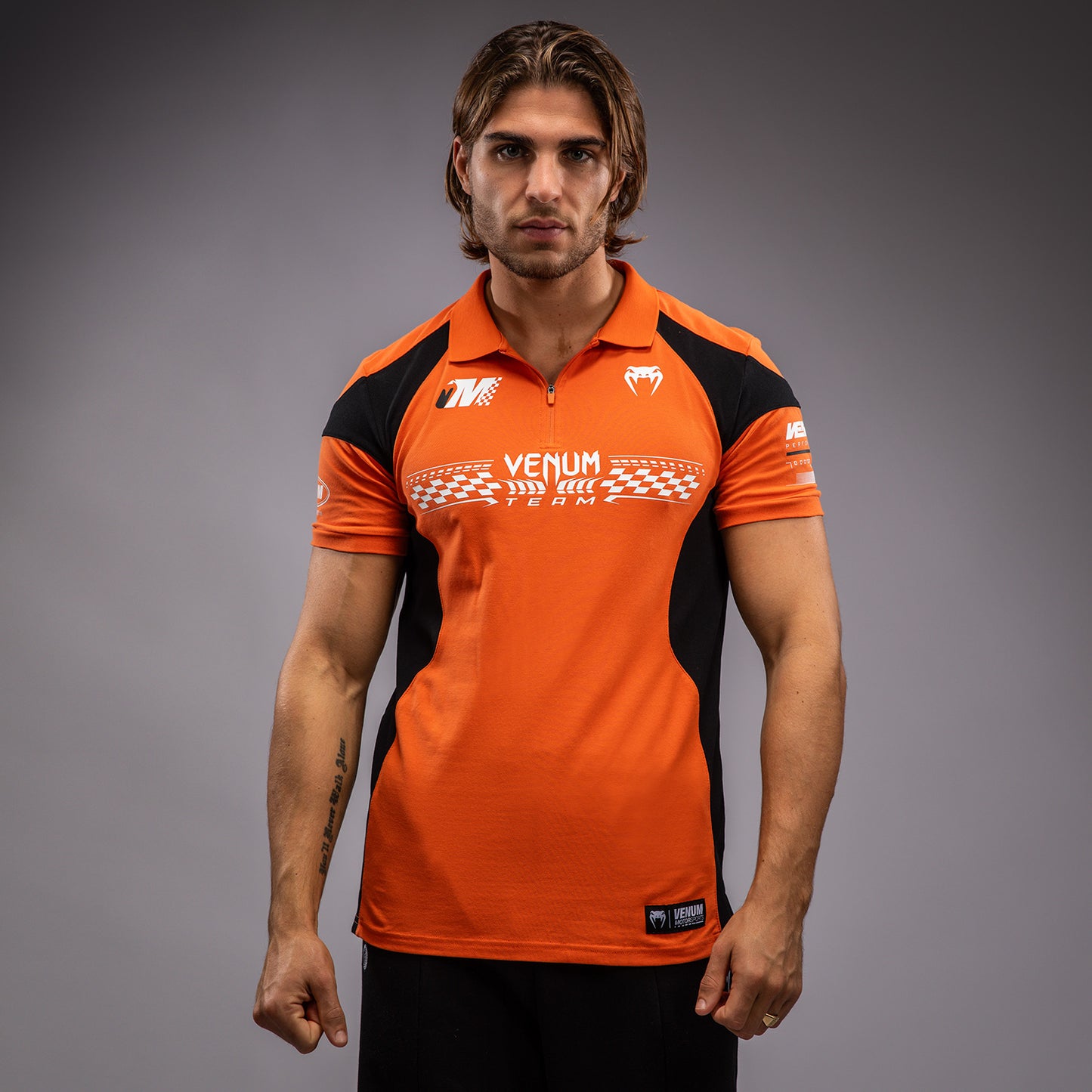 Venum Motorsport Cotton Polo - Tangerine