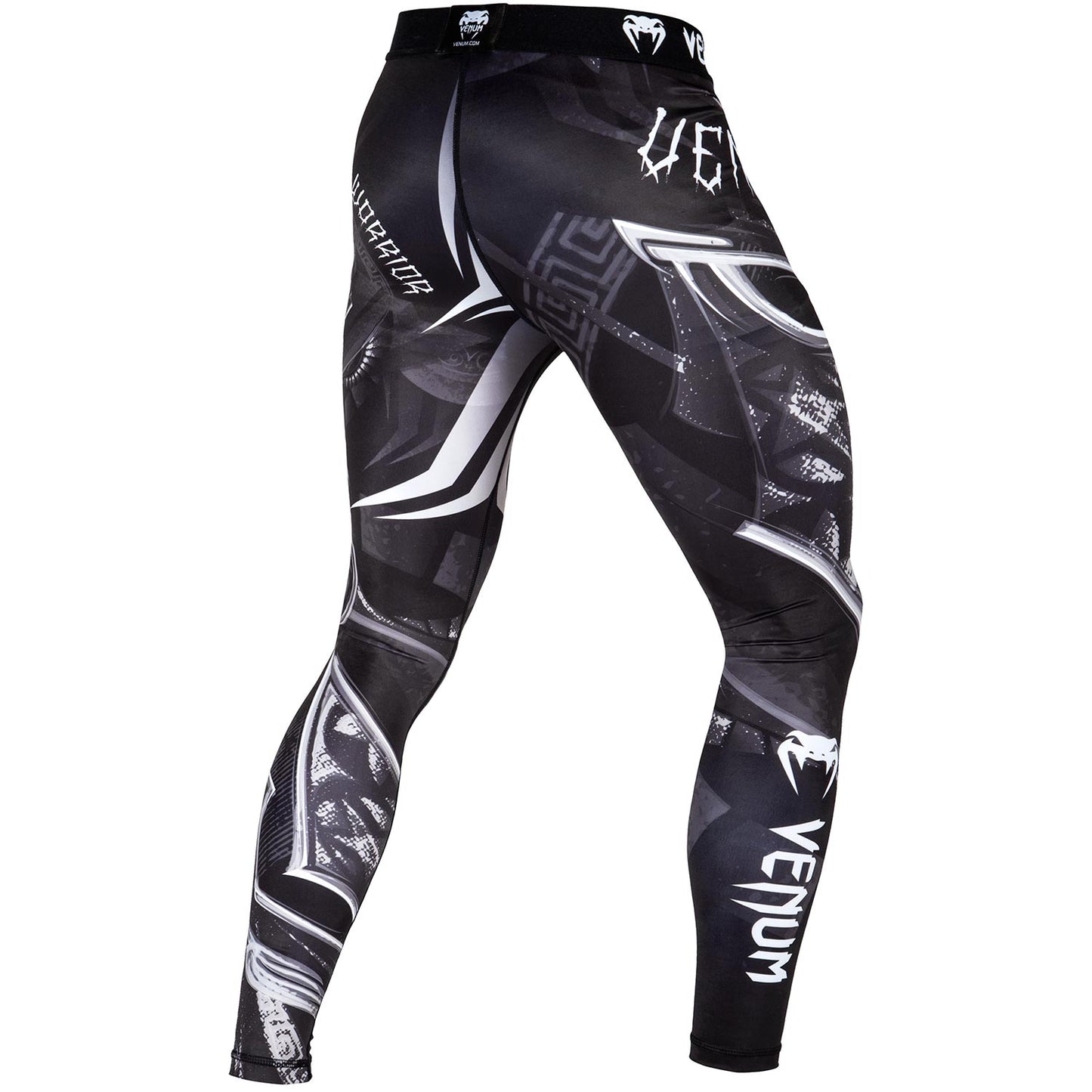 Venum Gladiator 3.0 Compression Tights - Black/White