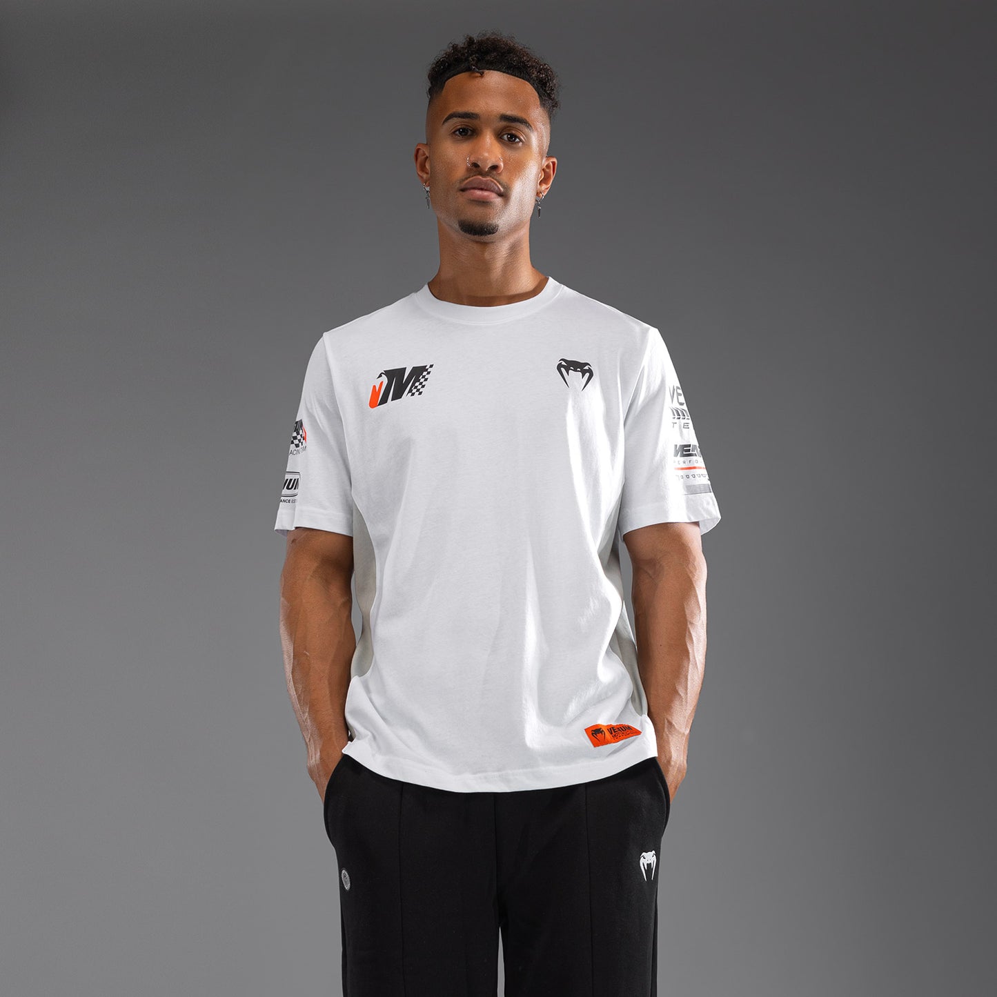 Venum Motorsport T-Shirt - Snow White